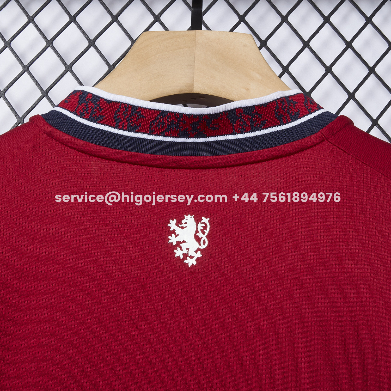 Higojerseys-Czech Republic 2026 Home Jersey - Fans Version