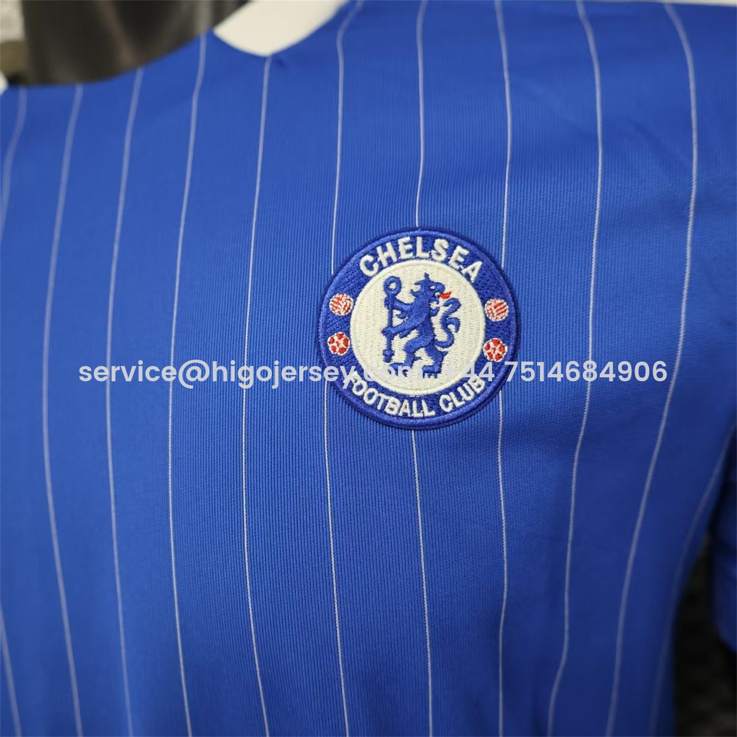 Higojerseys-C.H.E.L.S.E.A 25-26 Icon Range Travel Special Edition Blue Jersey - Player Version