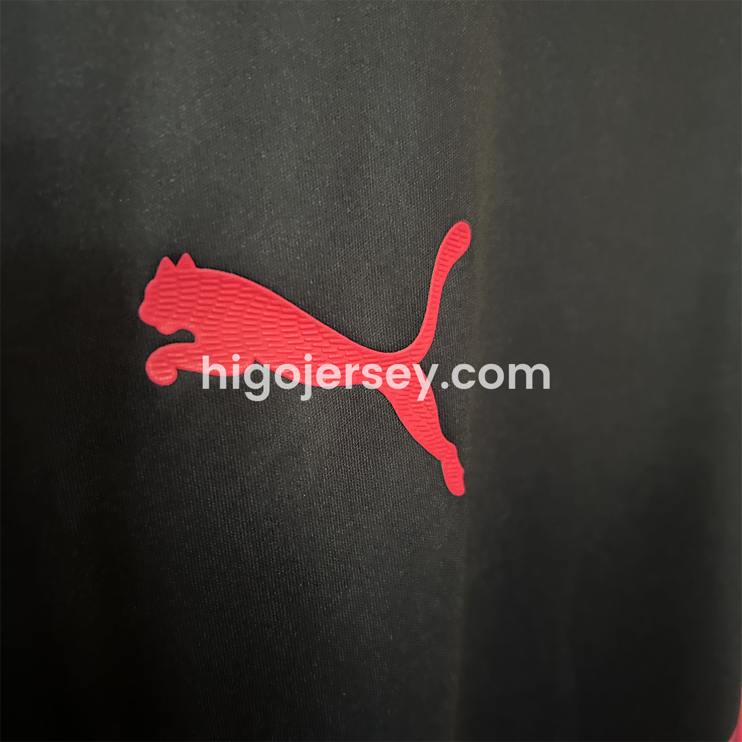 Higojerseys-Morocco 25-26 Black Pink Training Jersey - Fans Version