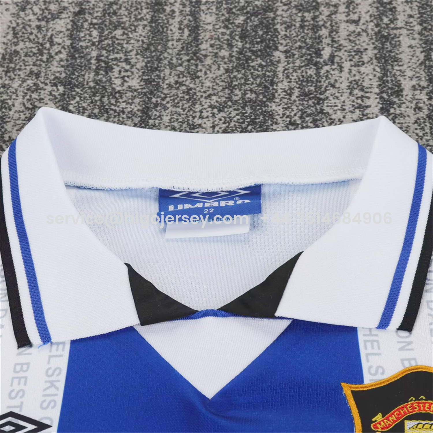 Higojerseys-Retro Manchester United 94-96 Away Kids Kit