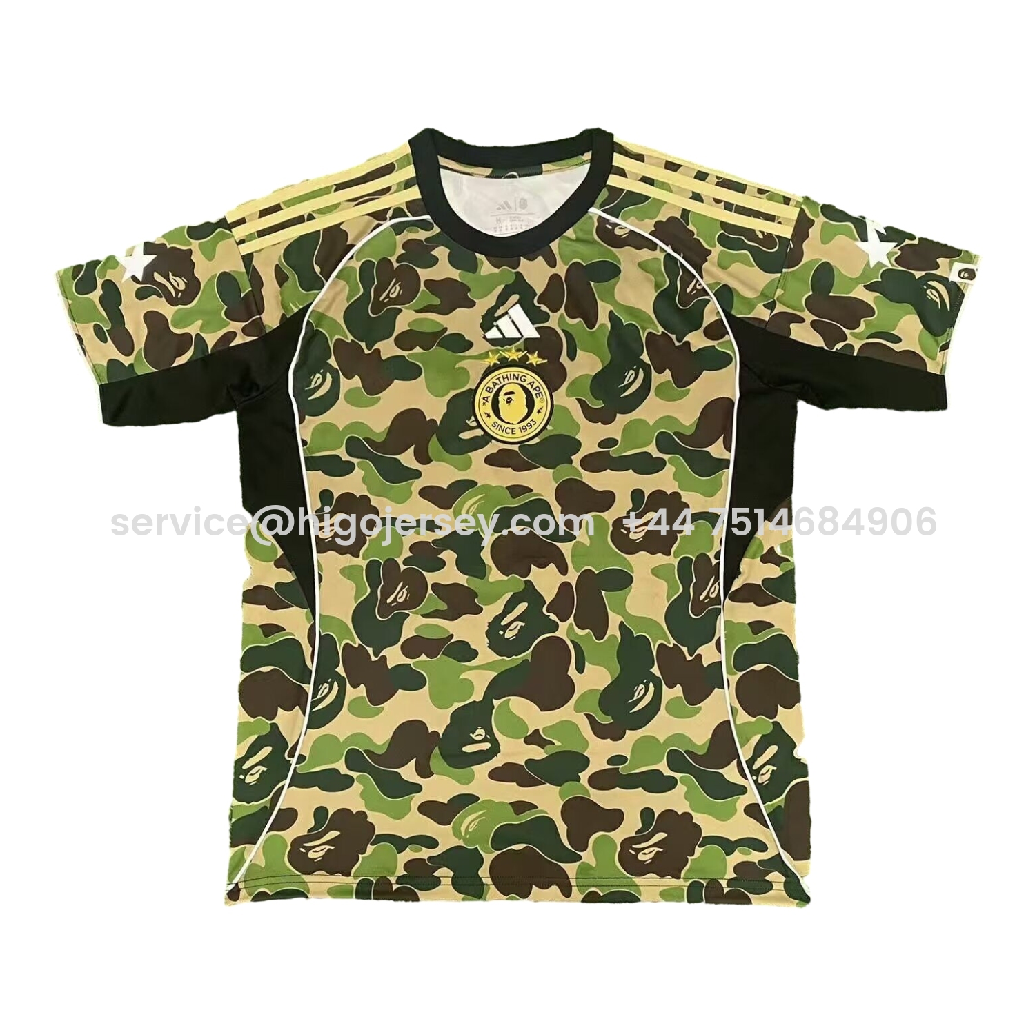 Higojerseys-Adidas x A Bathing Ape Camouflage Special Jersey - Fans Version