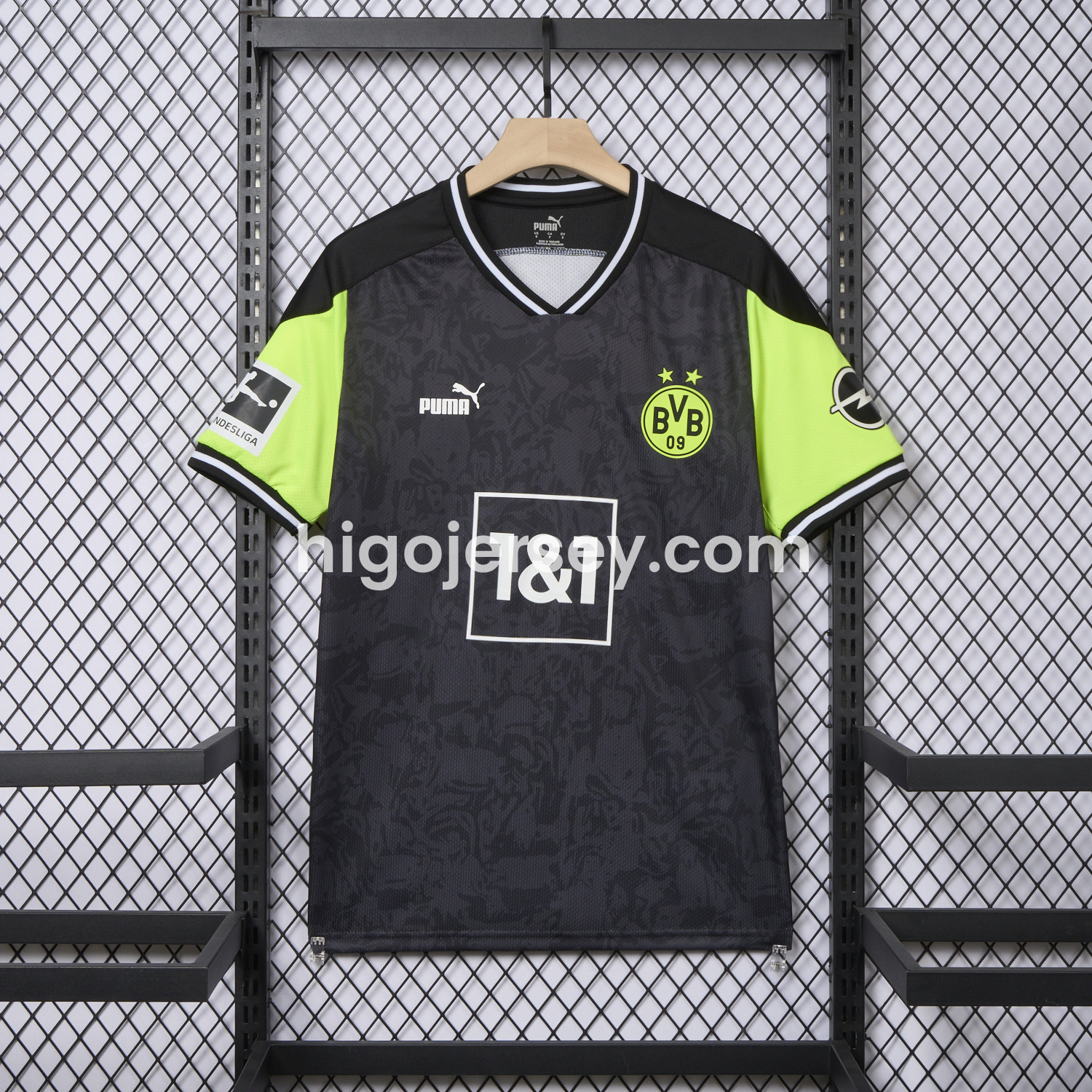Higojerseys-Retro Dortmund 2020-21 Black Special Edition Jersey