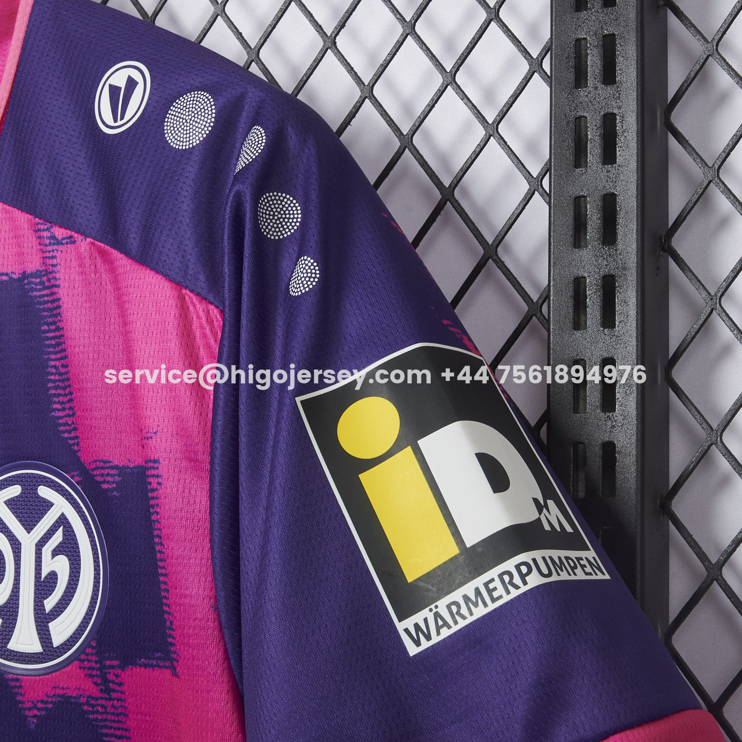 Higojerseys-Mainz 25-26 Away Purple Jersey - Fans Version