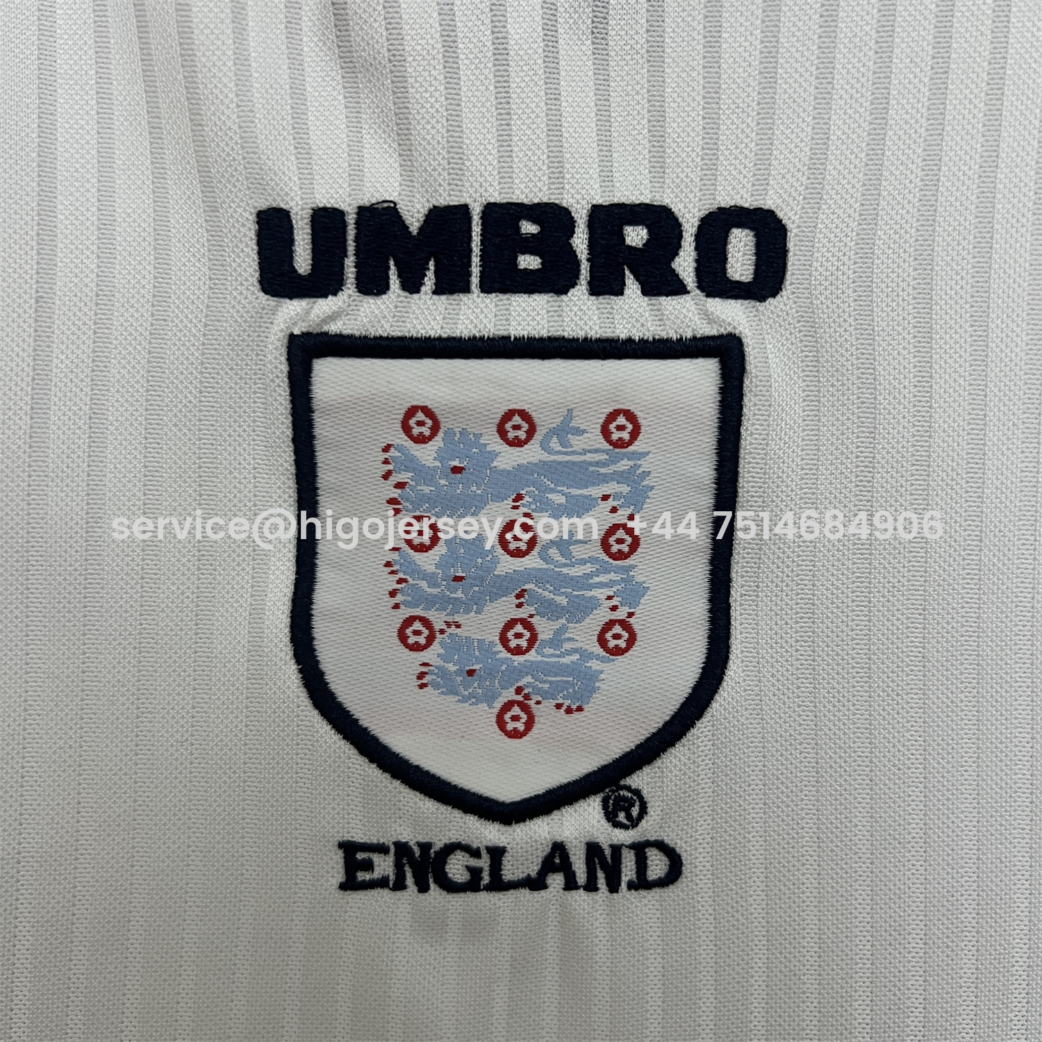 Higojerseys-Retro England 1998 Home Kids Kit