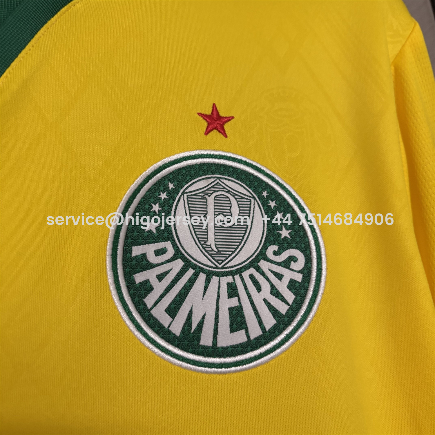 Higojerseys-Palmeiras 25-26 Third Yellow Jersey - Fans Version