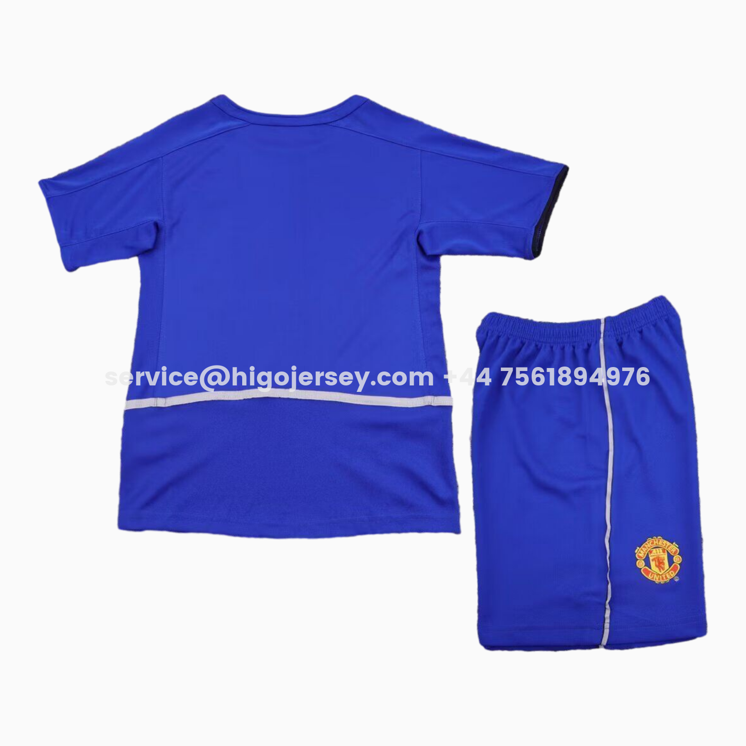 Higojerseys-Retro Manchester United 2002-03 Third Kids Kit