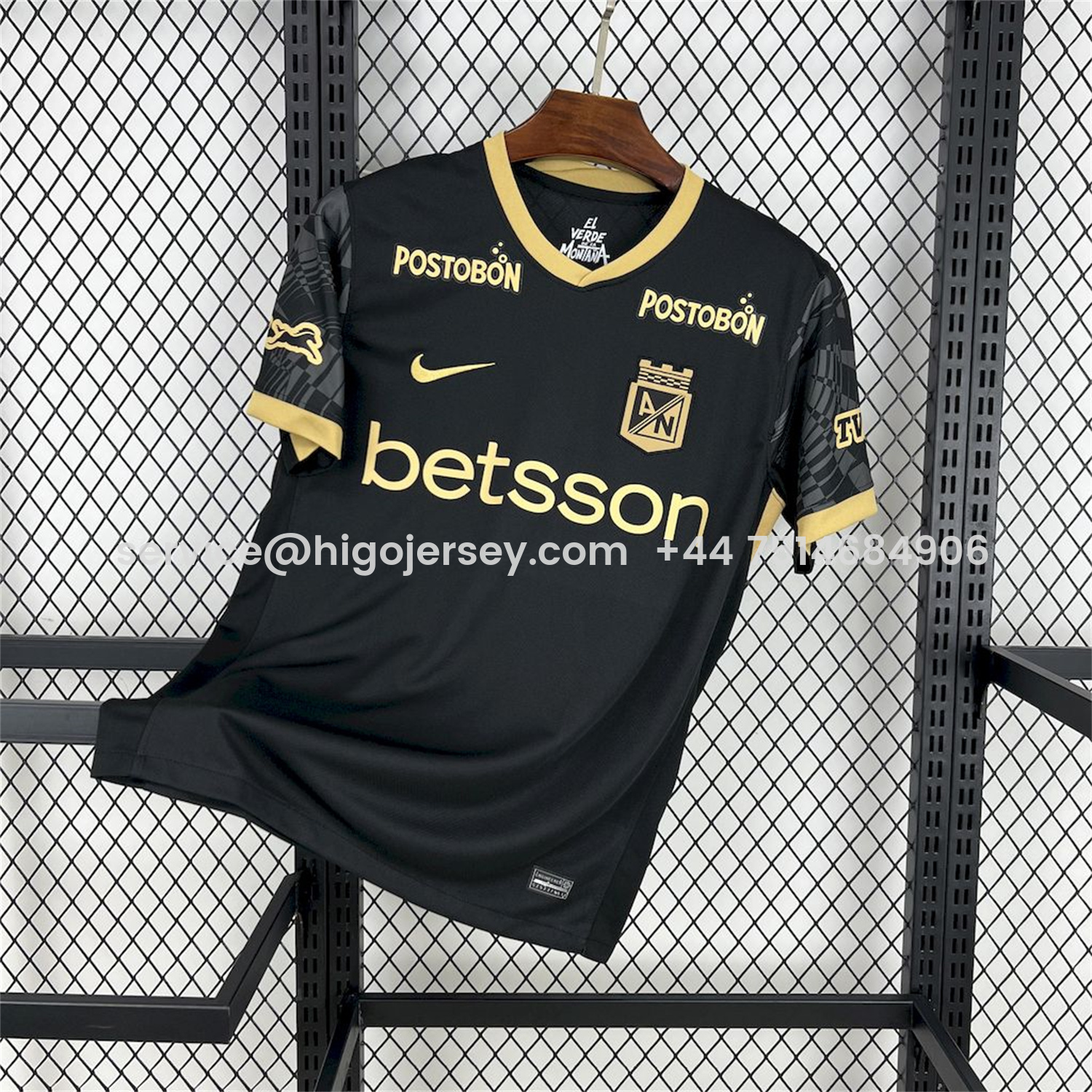 Higojerseys-Atlético Nacional 25-26 Away Jersey - Fans Version