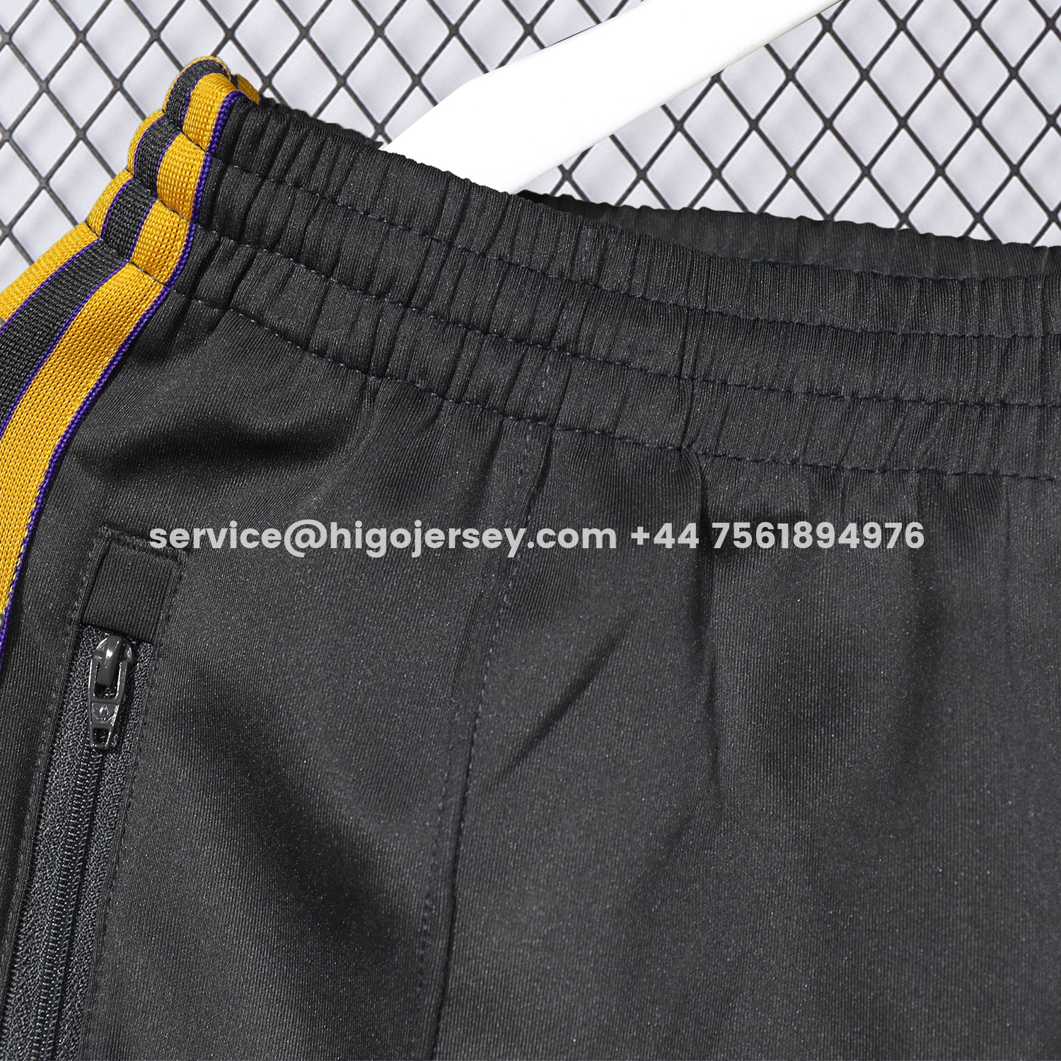 Higojerseys-Manchester United 25-26 Pure Color Training Set - Black Top and Black Pants