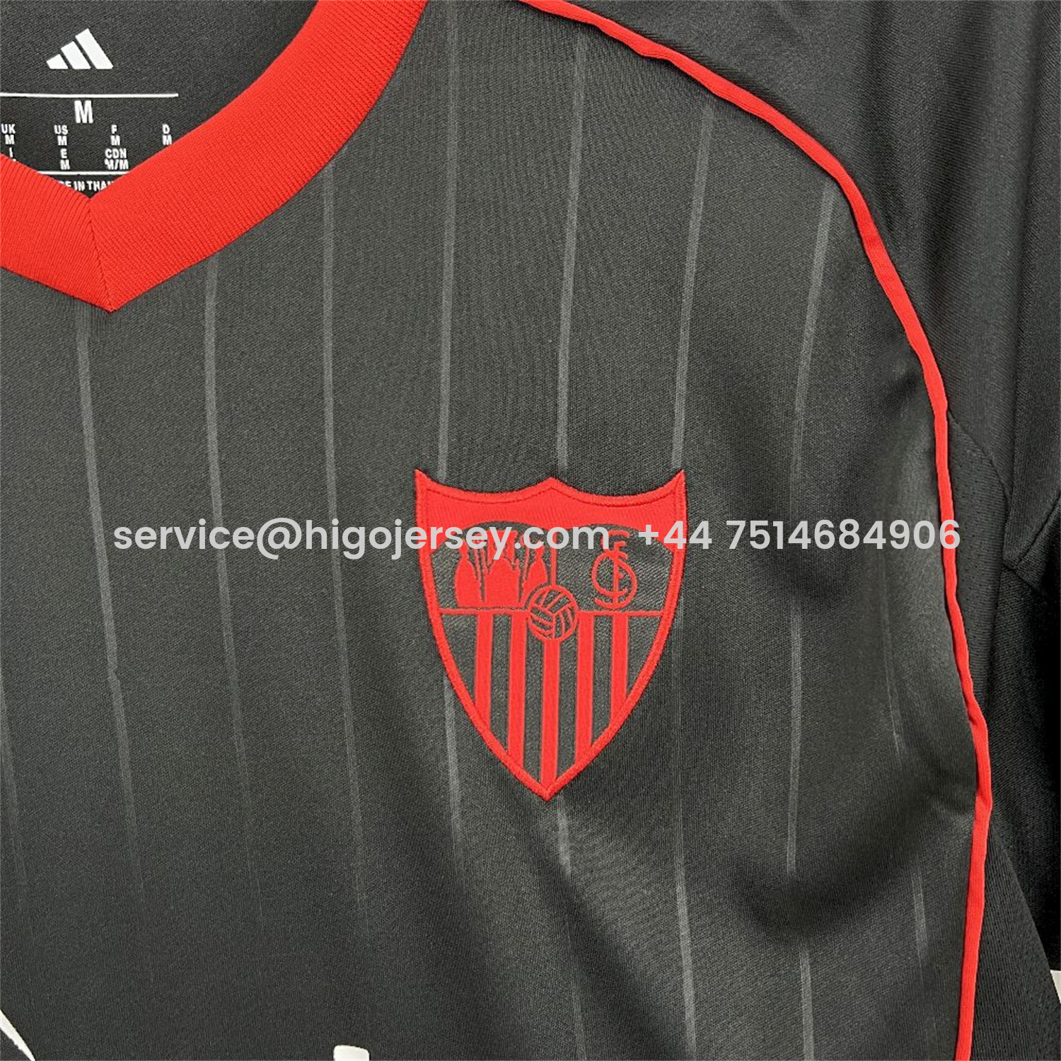 Higojerseys-Sevilla 25-26 Third Black Jersey - Fans Version