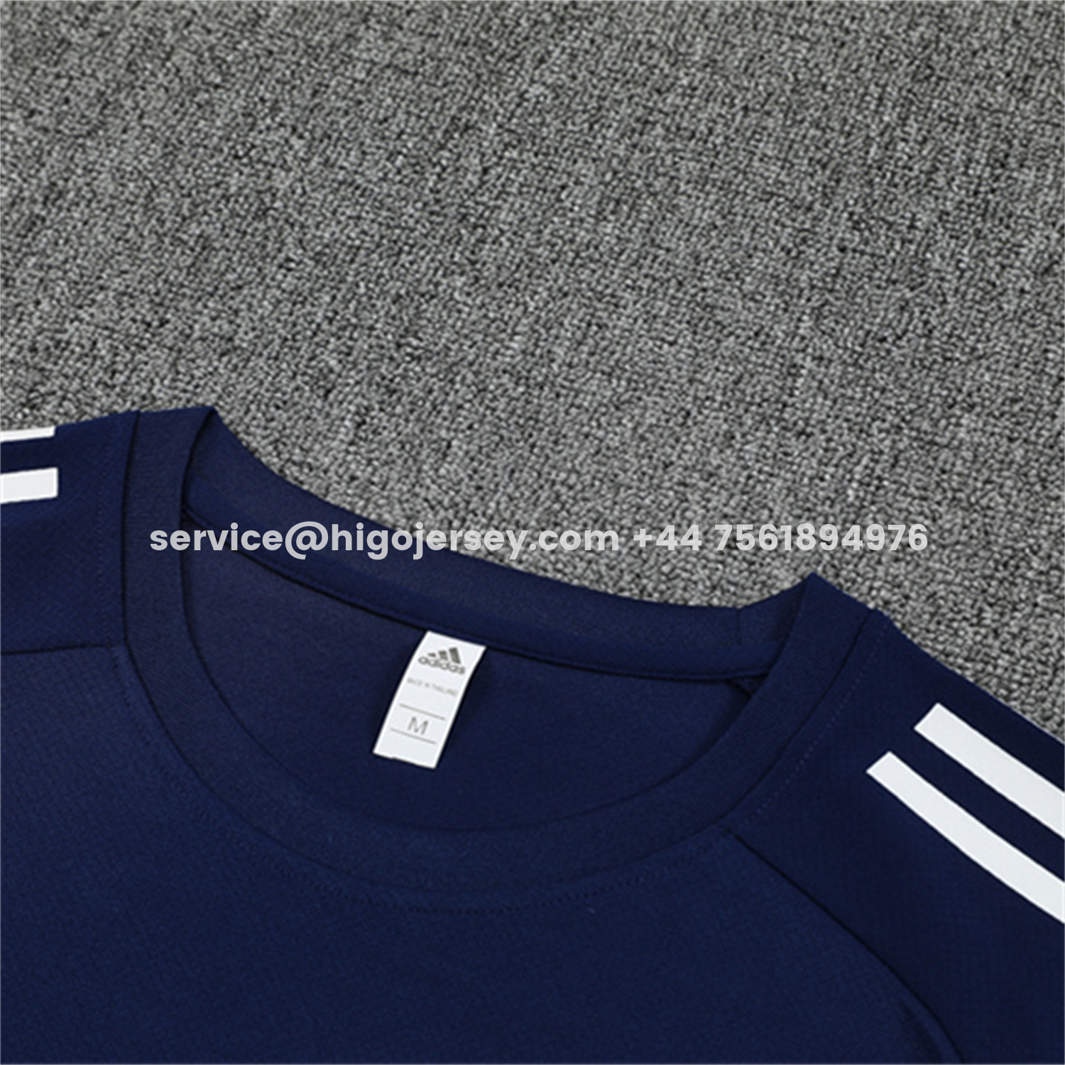 Higojerseys-Real Madrid 25-26 Short-Sleeve Training Set - Royal Blue Top & Royal Blue Shorts