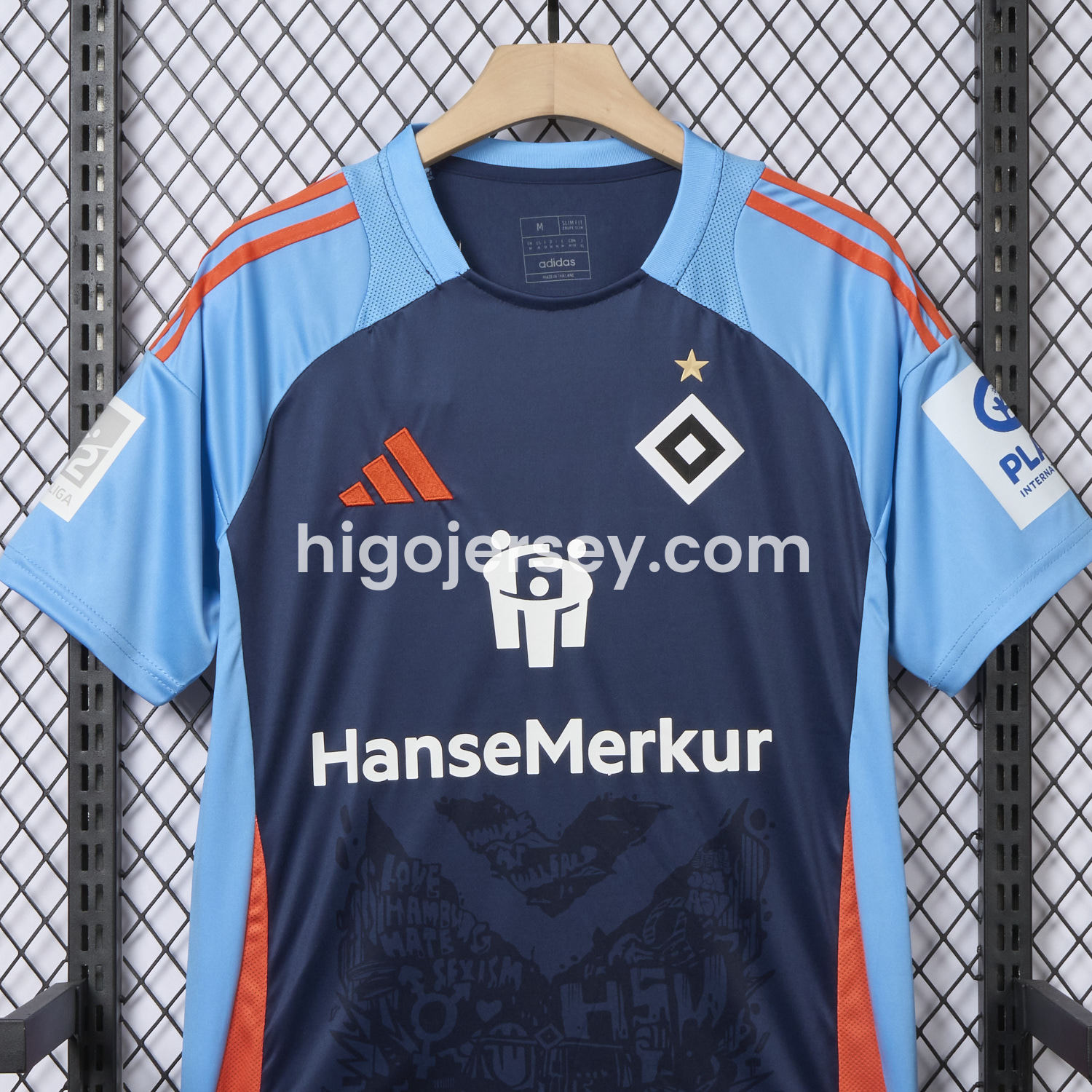 Higojerseys-Hamburger SV 24-25 World Girls' Day Blue Special Jersey - Fans Version