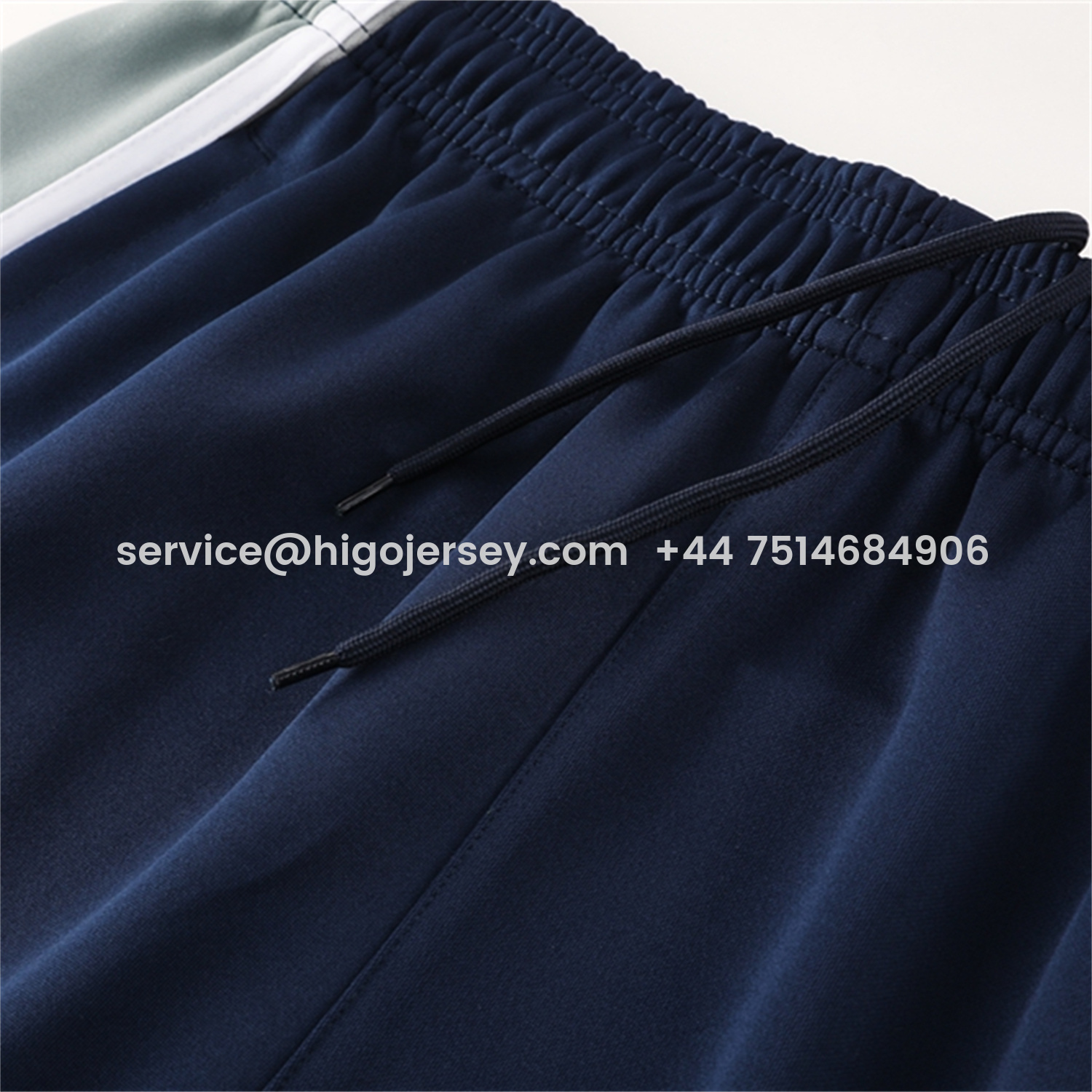 Higojerseys-Real Madrid 25-26 Jacket Training Tracksuit - Blue Grey Jackets & Pants