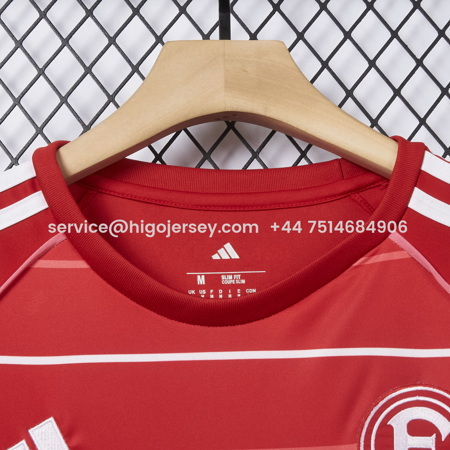 Higojerseys-Fortuna Düsseldorf 25-26 Home Jersey - Fans Version