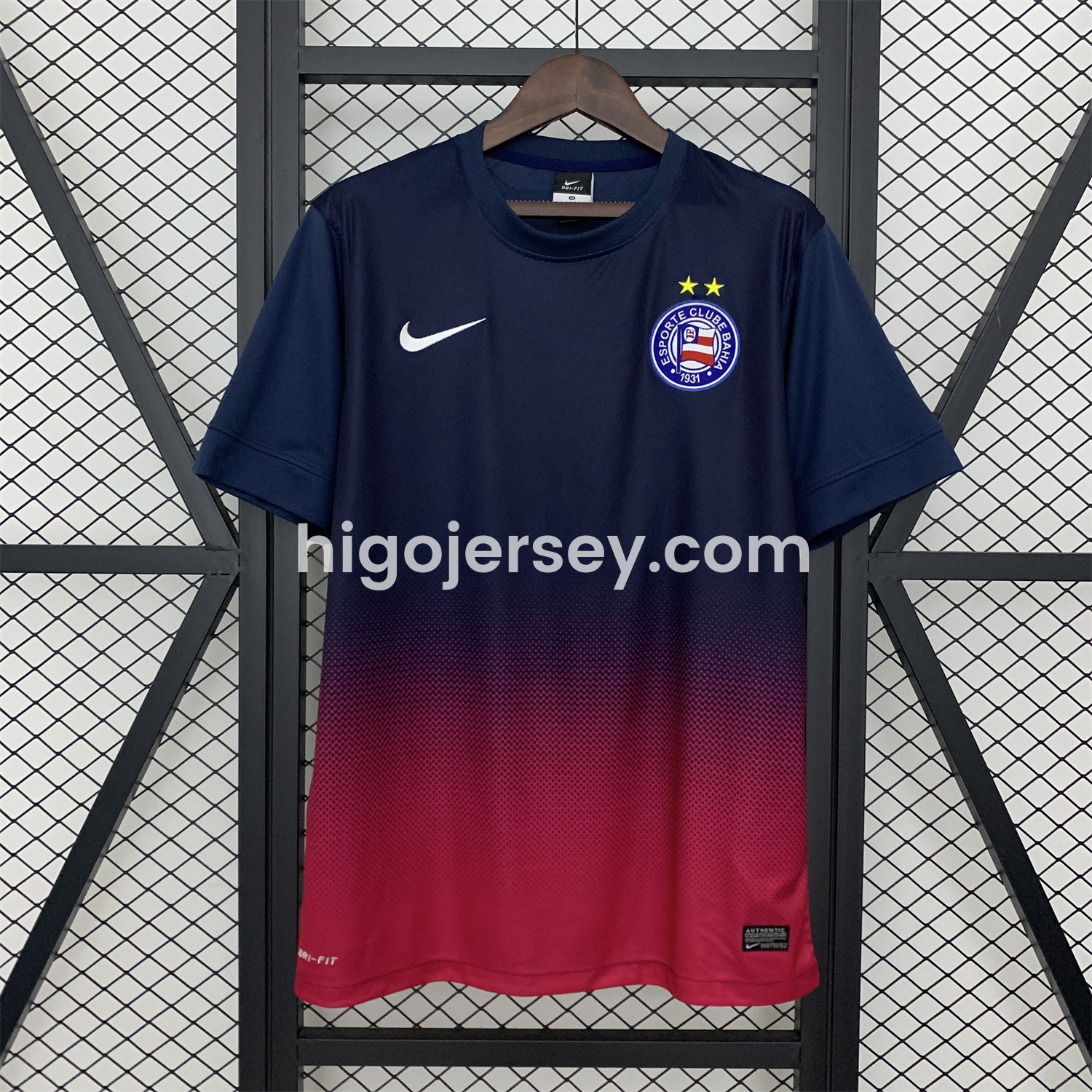 Higojerseys-Retro Bahia 2013-14 Third Unsponsored Jersey