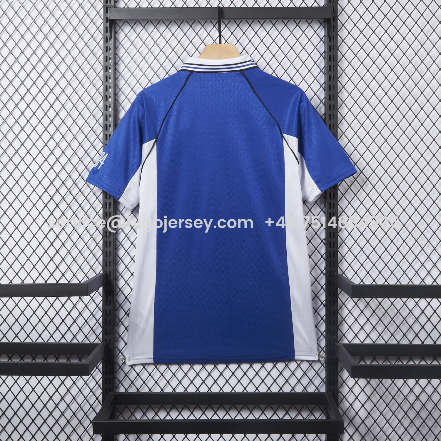 Higojerseys-Retro Schalke 04 1998-00 Home Jersey