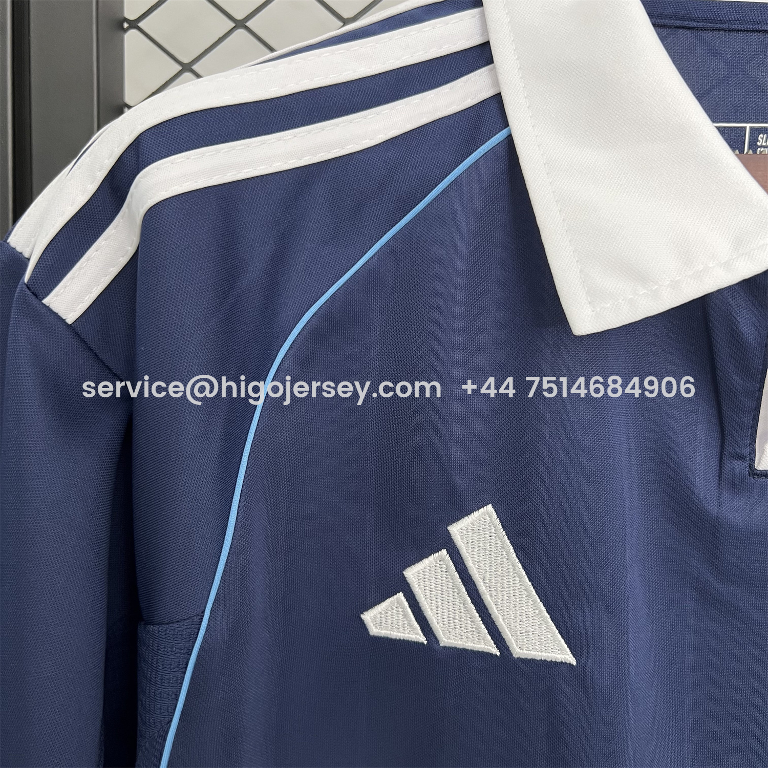 Higojerseys-Paris FC 25-26 Home Jersey - Fans Version
