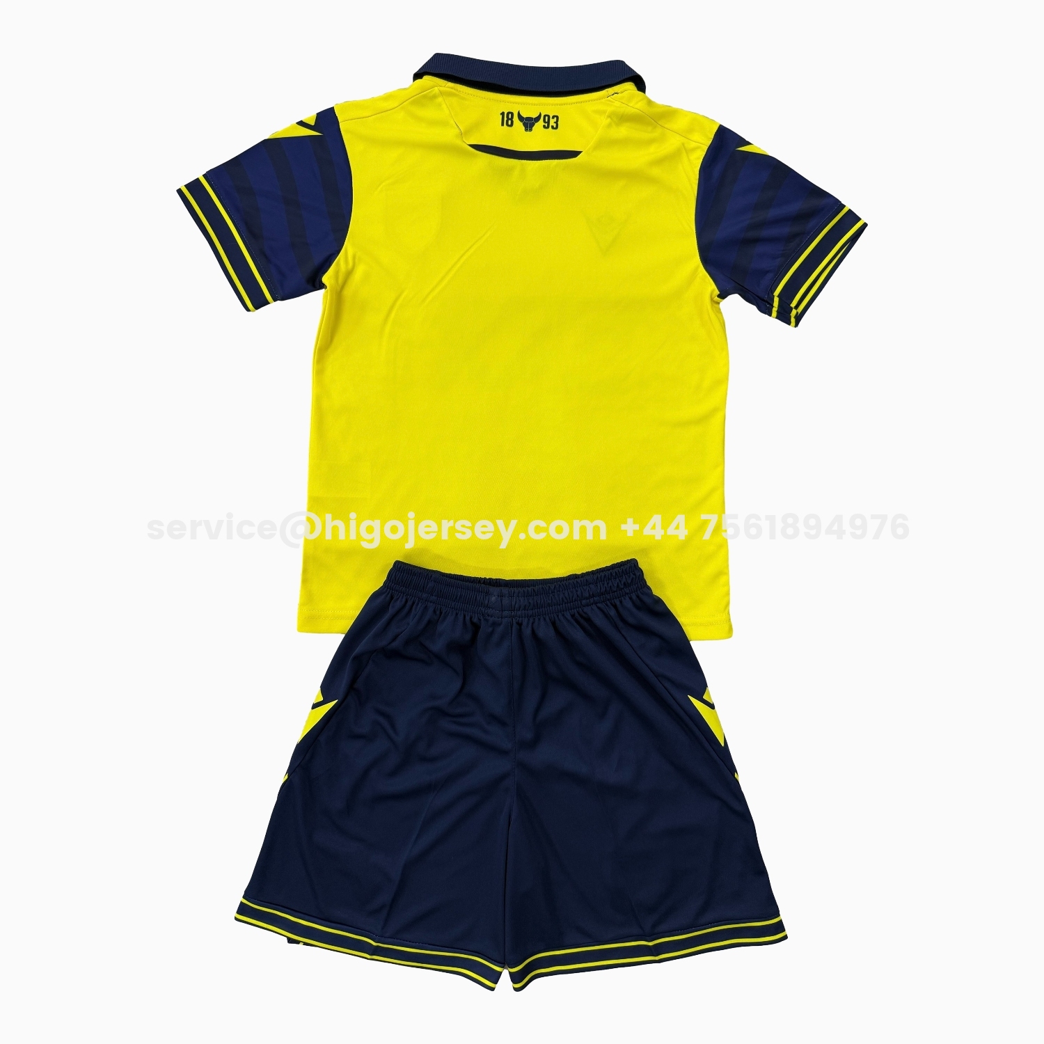 Higojerseys-Oxford United 25-26 Home Men's Adult Jersey Set - Fans Version