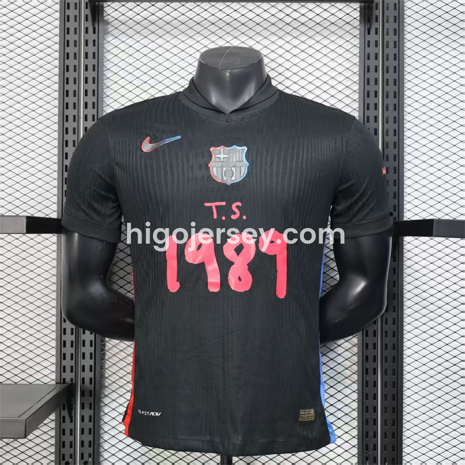 Higojerseys-Barcelona x Taylor Swift 24-25 Away Special Edition Jersey - Player Version
