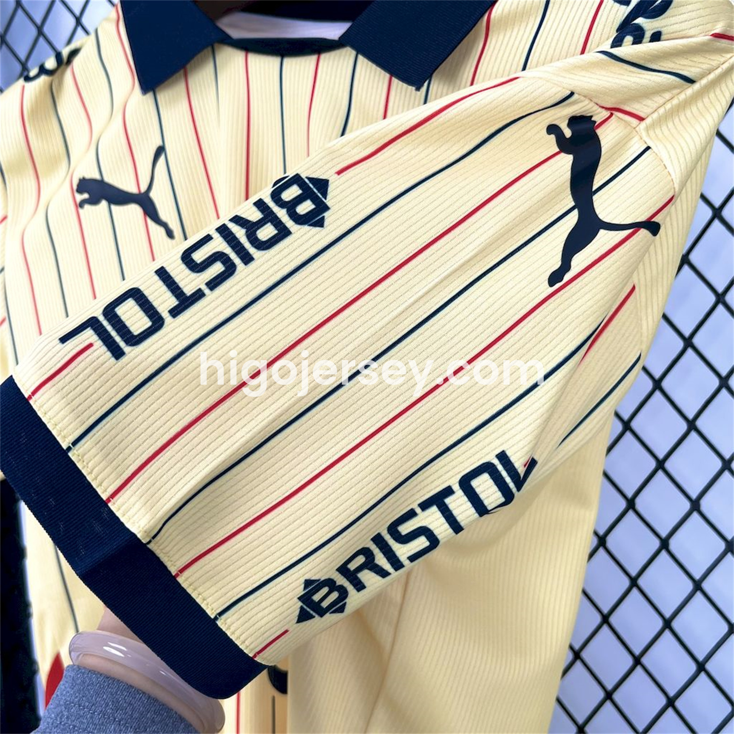 Higojerseys-Cerro Porteno 25-26 Away Jersey - Fans Version