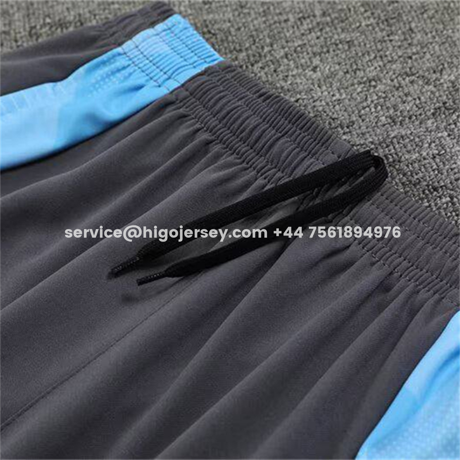 Higojerseys-Argentina 25-26 Kids Long Sleeve Training Set - Gold Top and Grey Pants