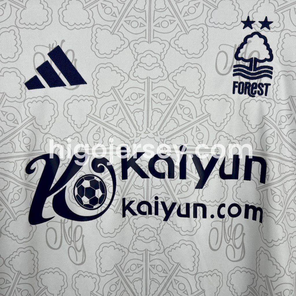 Higojerseys-Nottingham Forest 25-26 Away Jersey - Fans Version