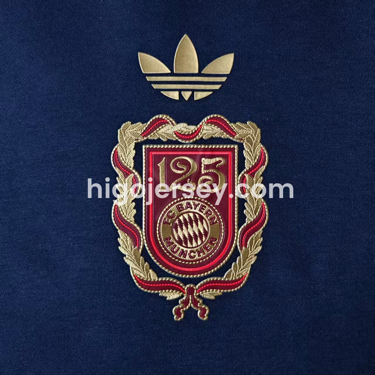 Higojerseys-Bayern Munich 2025 125th Anniversary Unisex Pullover Hoodie