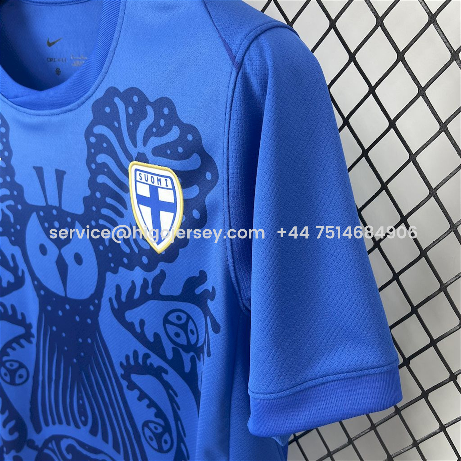 Higojerseys-Finland 2026 Away Jersey - Fans Version