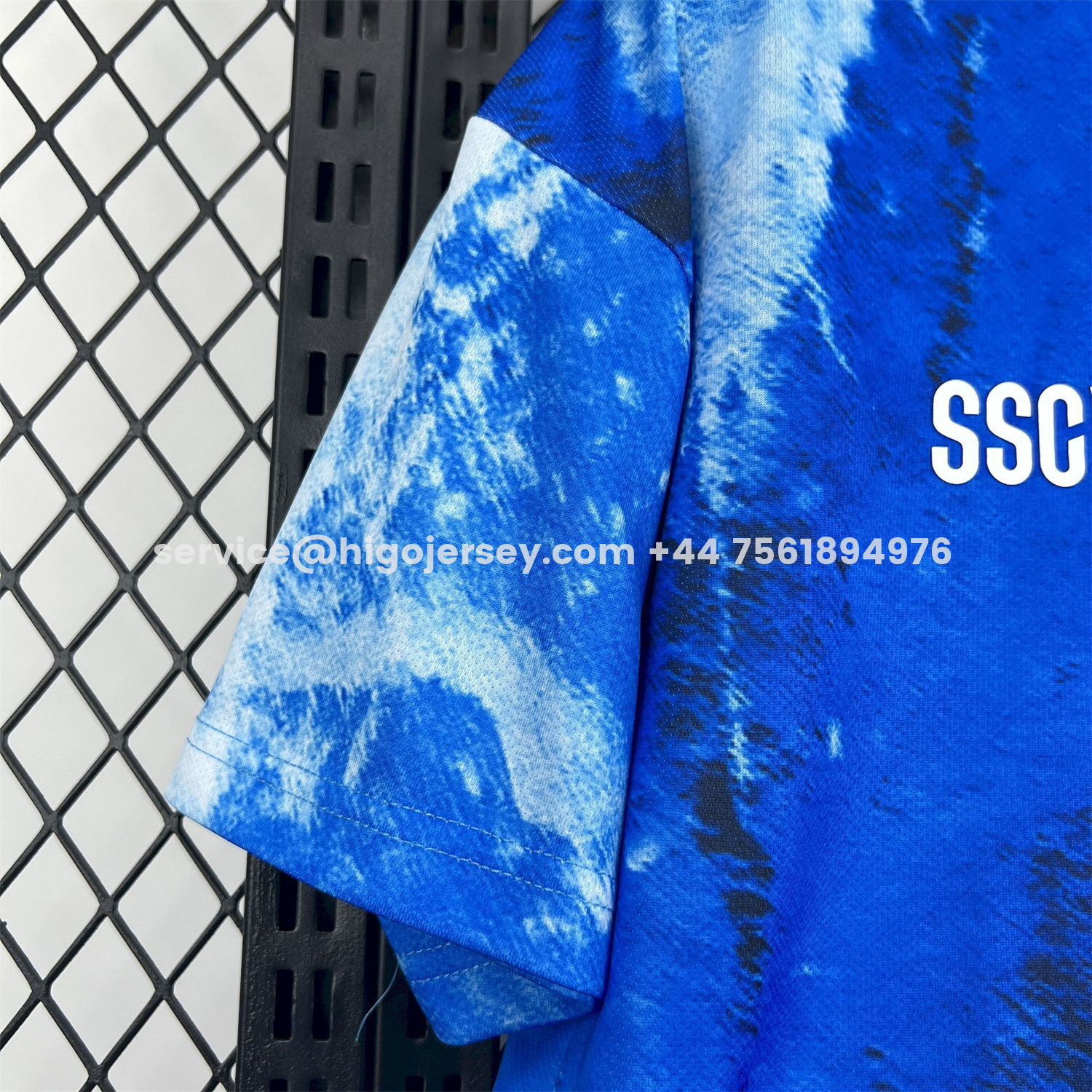 Higojerseys-Napoli 25-26 Marechiaro Blue Special Jersey - Fans Version