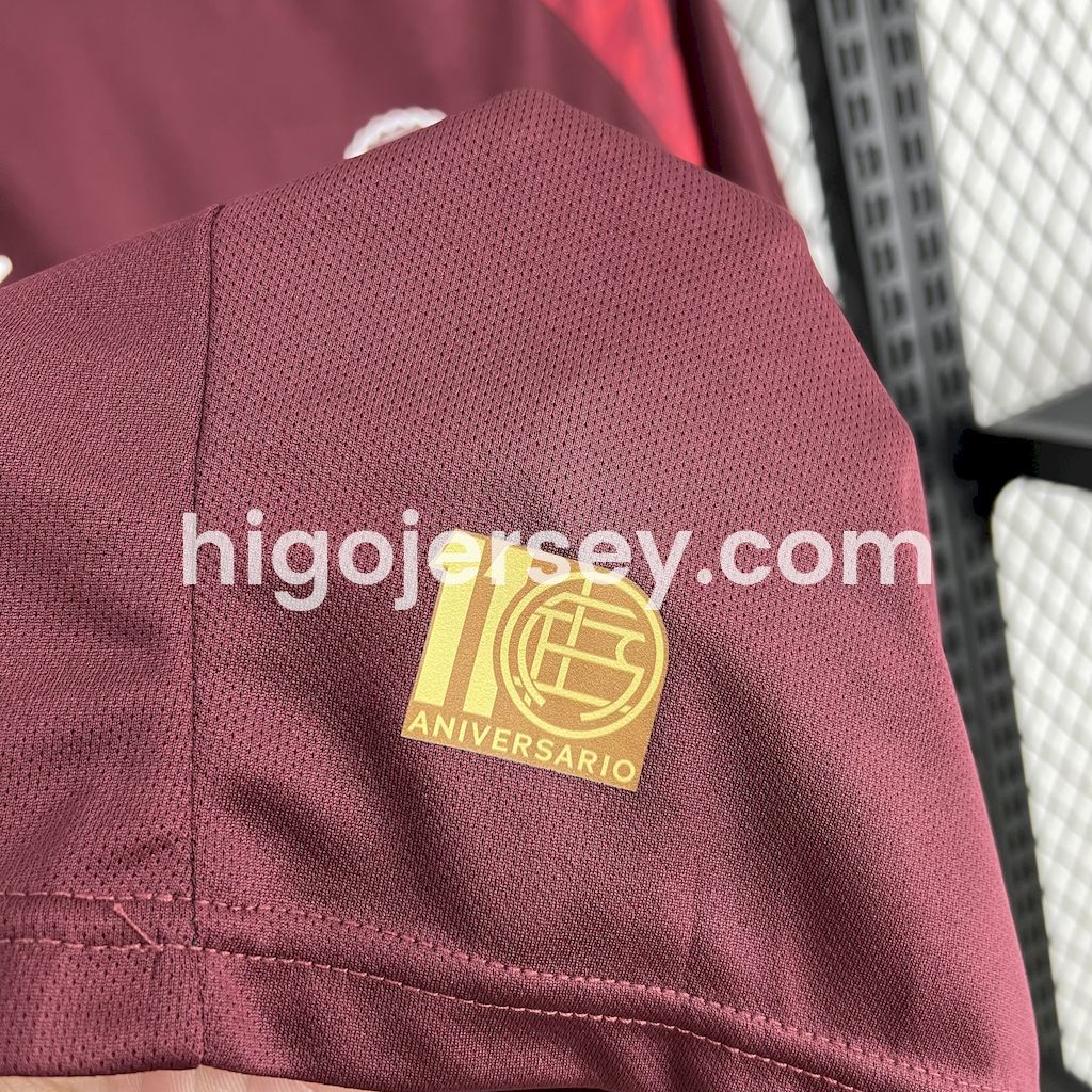 Higojerseys-CA Lanús 25-26 Home Unsponsored Jersey - Fans Version