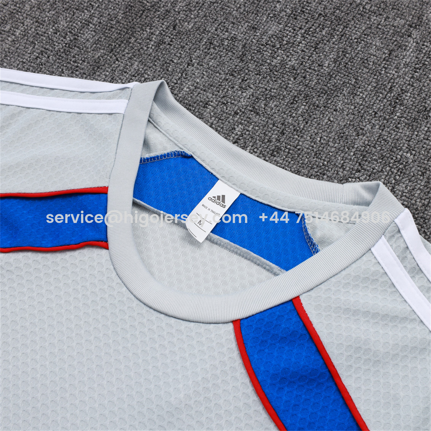 Higojerseys-Bayern Munich 25-26 Short-Sleeve Training Set - Grey Throwback Top & Shorts