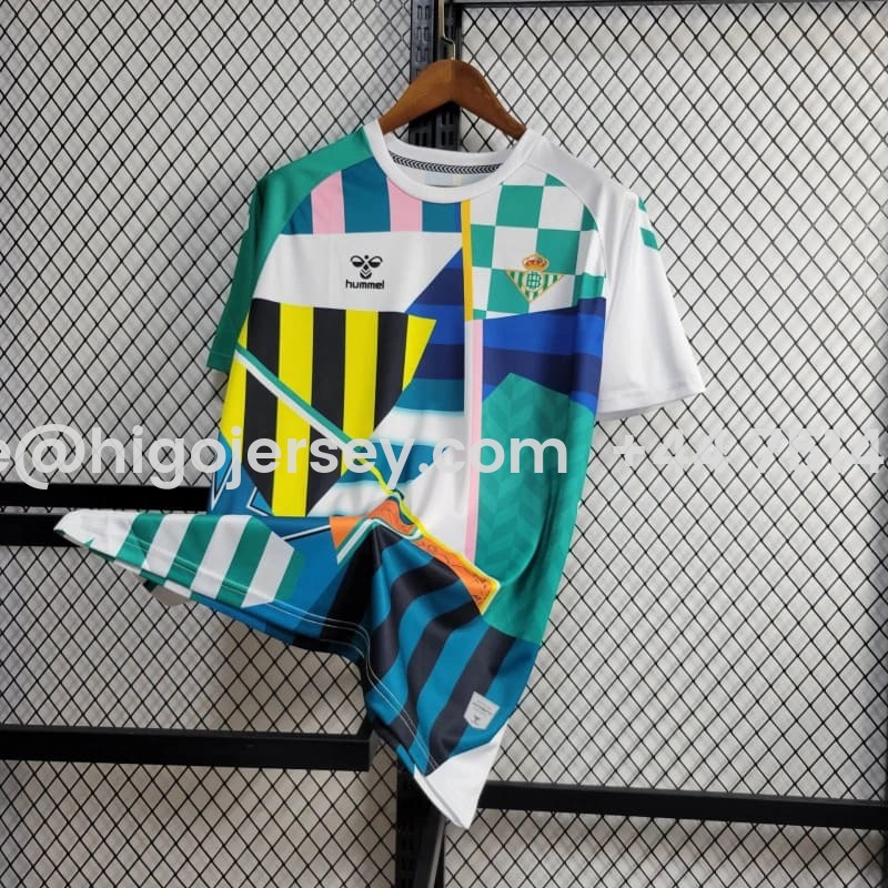 Higojerseys-Real Betis 2024 Spring Festival Pre-match Jersey - Fans Version