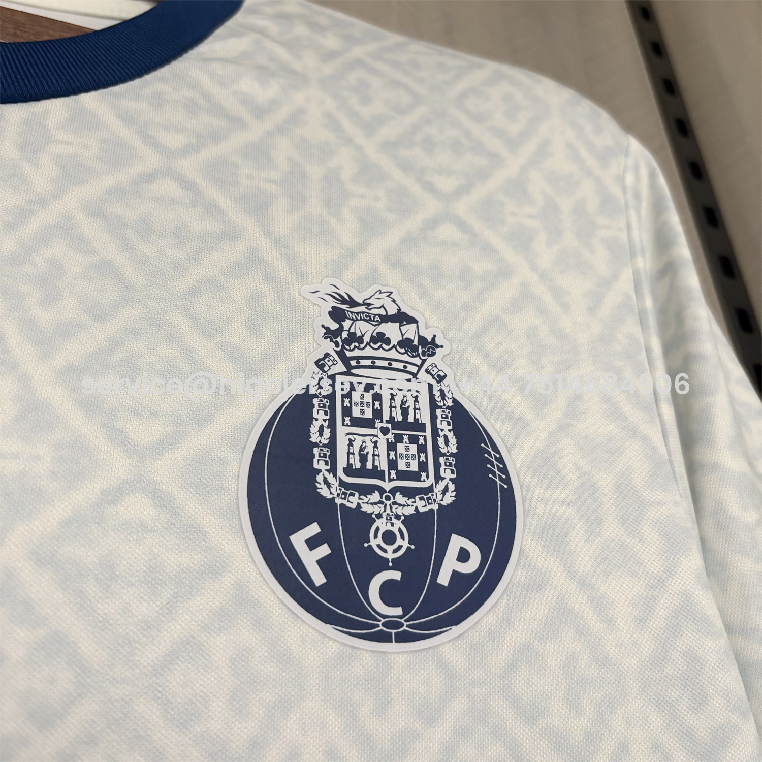 Higojerseys-Porto 25-26 Ponte Maria Pia And Clérigos Church Jersey - Fans Version