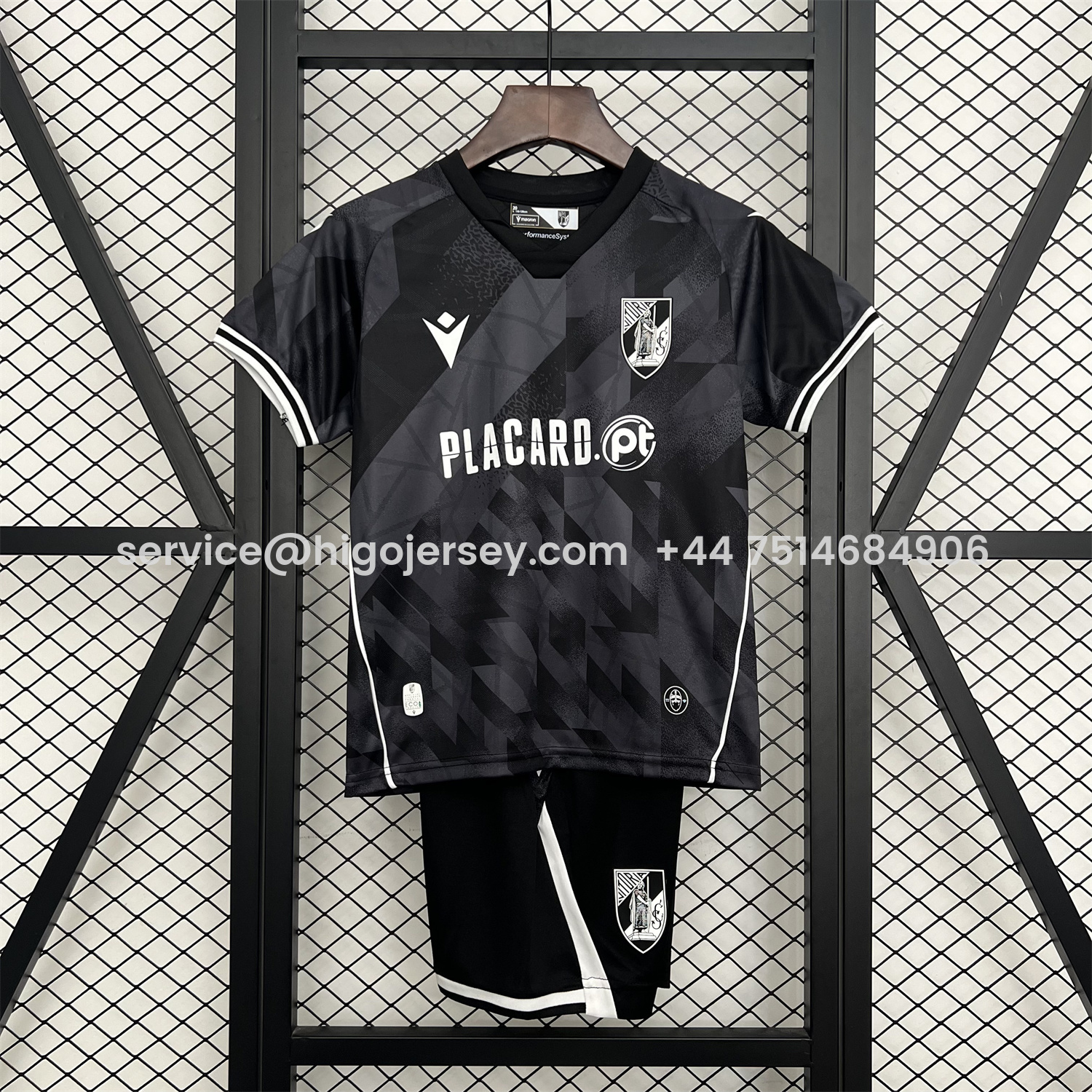 Higojerseys-Guimarães 25-26 Away Kids Kit