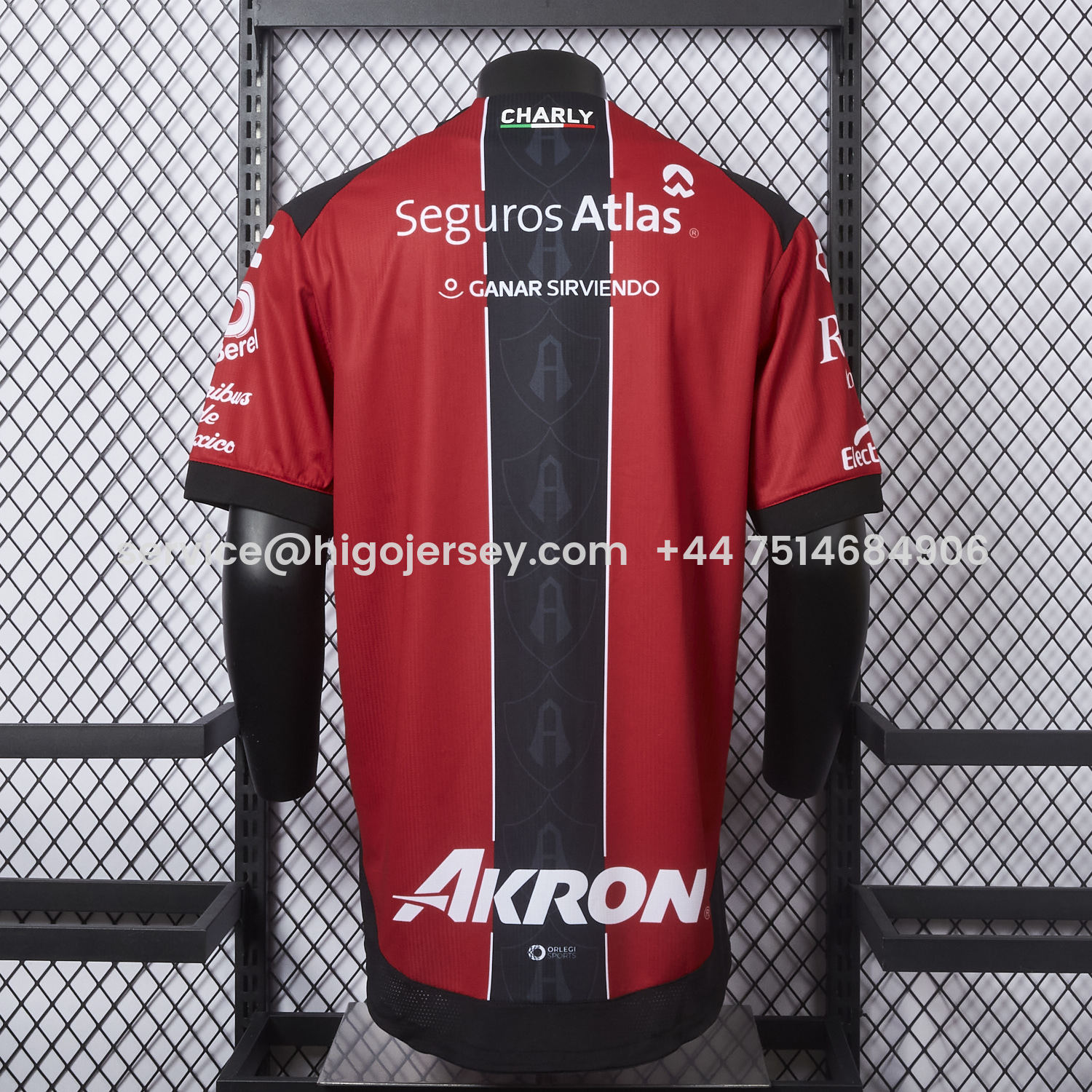 Higojerseys-Atlas FC 25-26 Home Jersey - Player Version