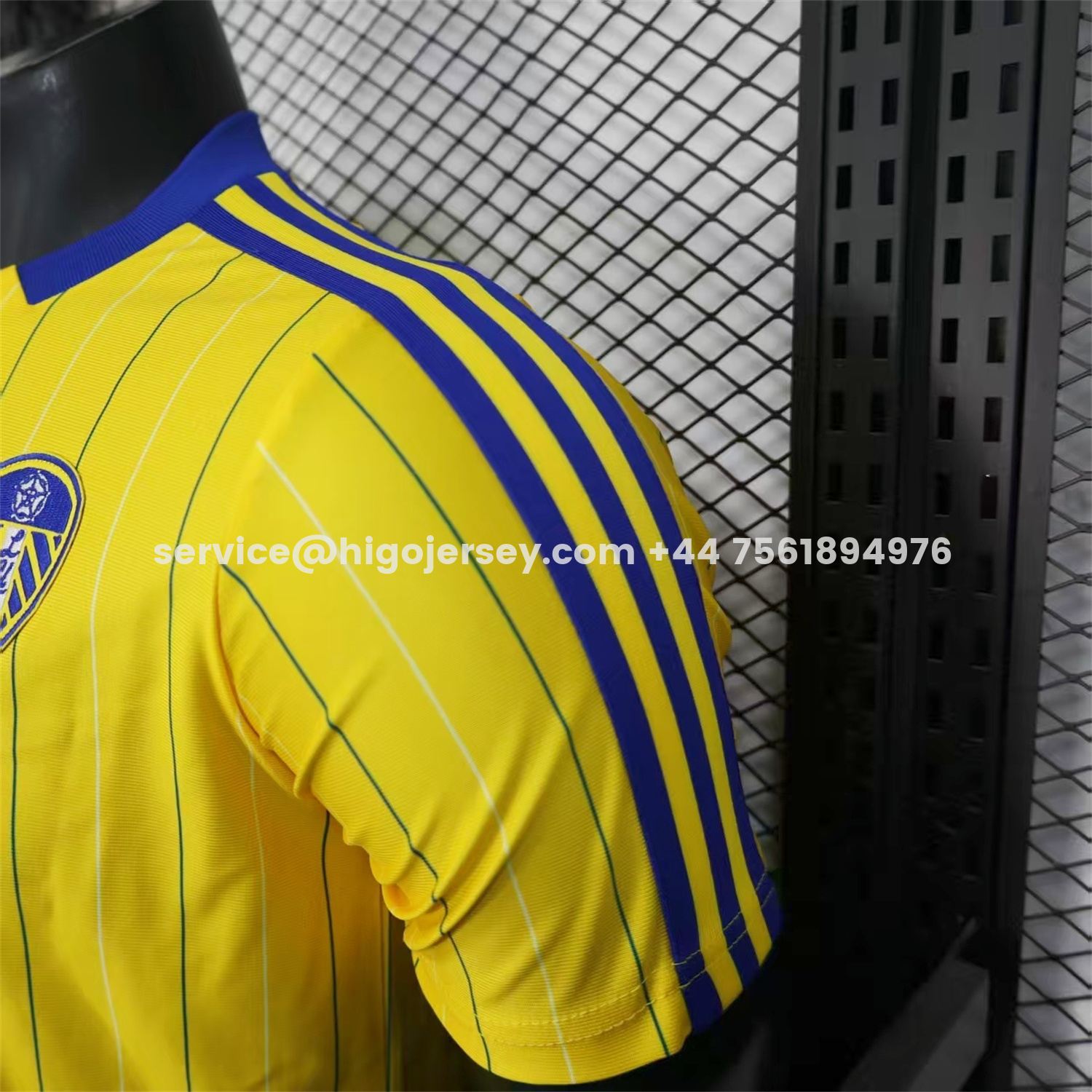 Higojerseys-Leeds United 25-26 Icon Travel Special Edition Yellow Jersey - Player Version