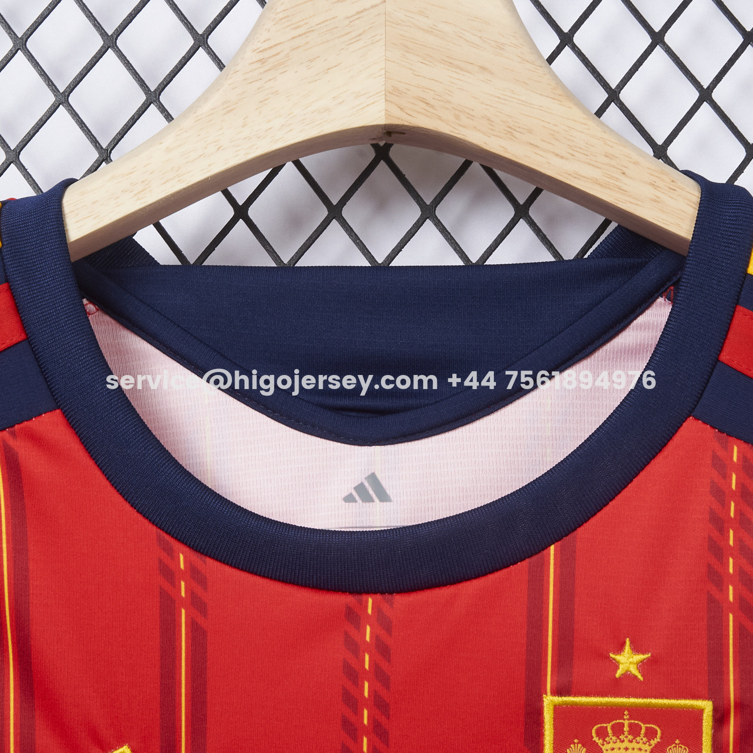 Higojerseys-Women's Spain 2026 Home Cropped Jersey