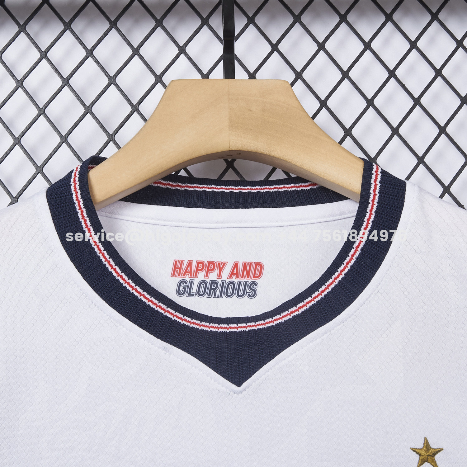 Higojerseys-England 2026 Home Jersey - Fans Version