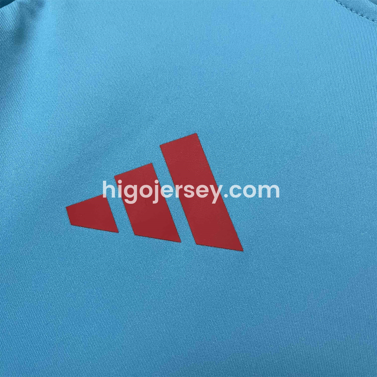 Higojerseys-Flamengo 25-26 Blue Training Jersey - Fans Version