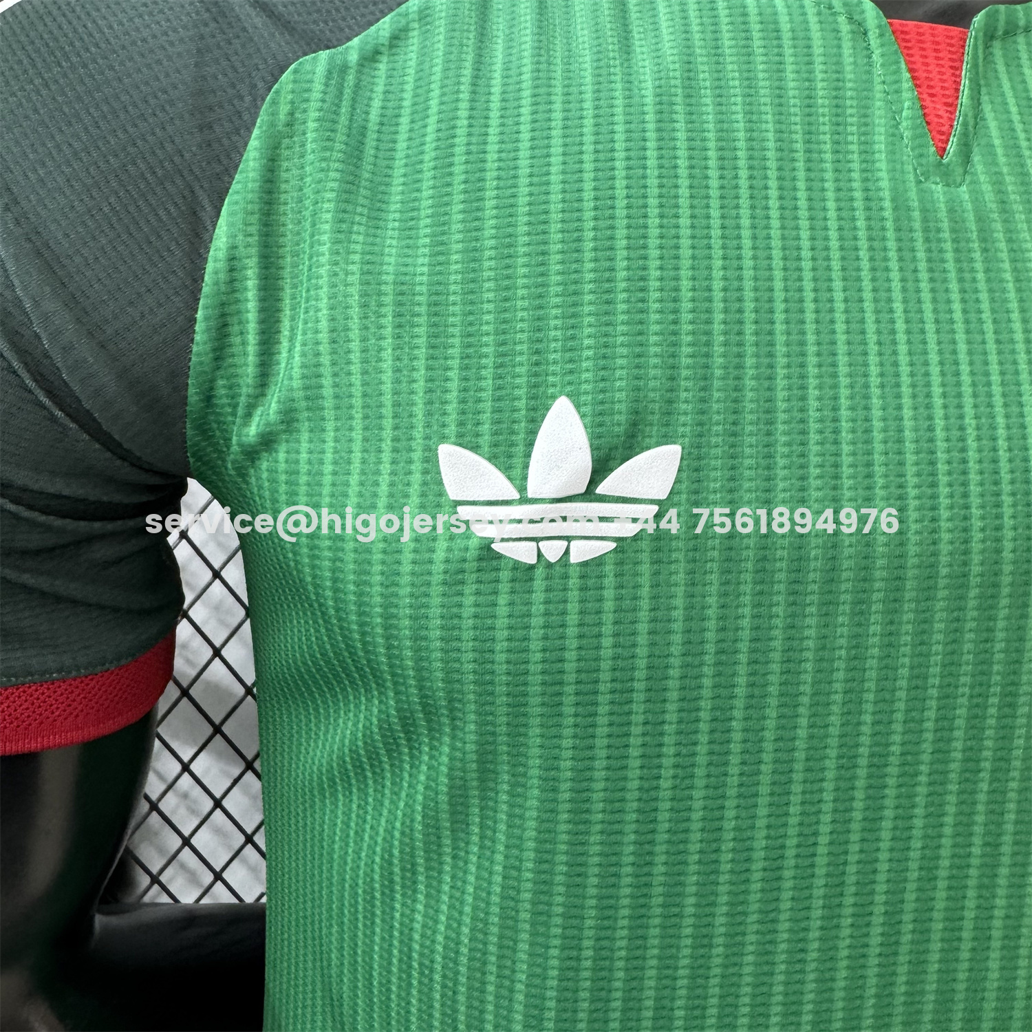 Higojerseys-Algeria 2026 Away Green Jersey - Player Version