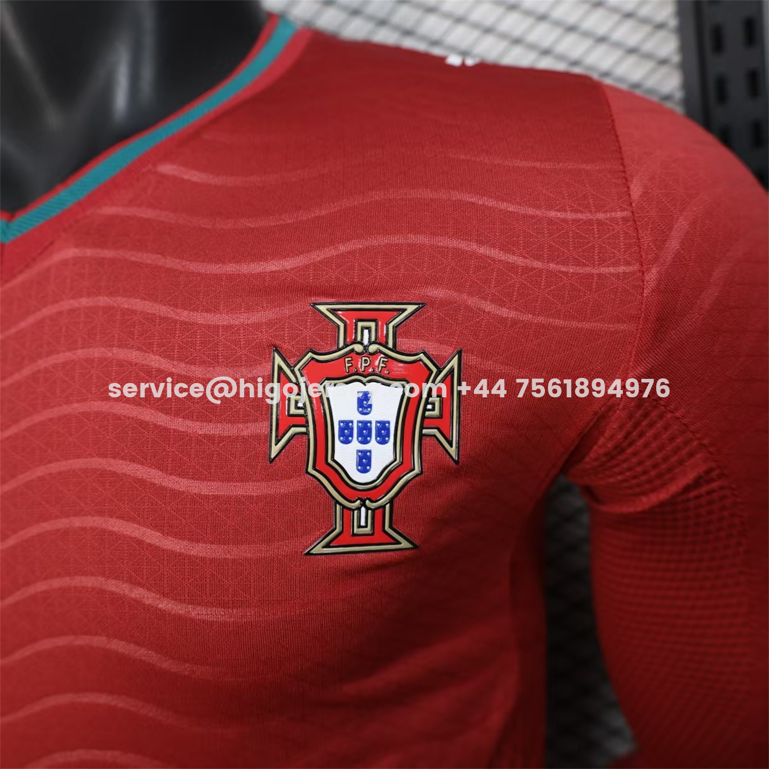 Higojerseys-Portugal 2026 Home Long Sleeves Jersey - Player Version