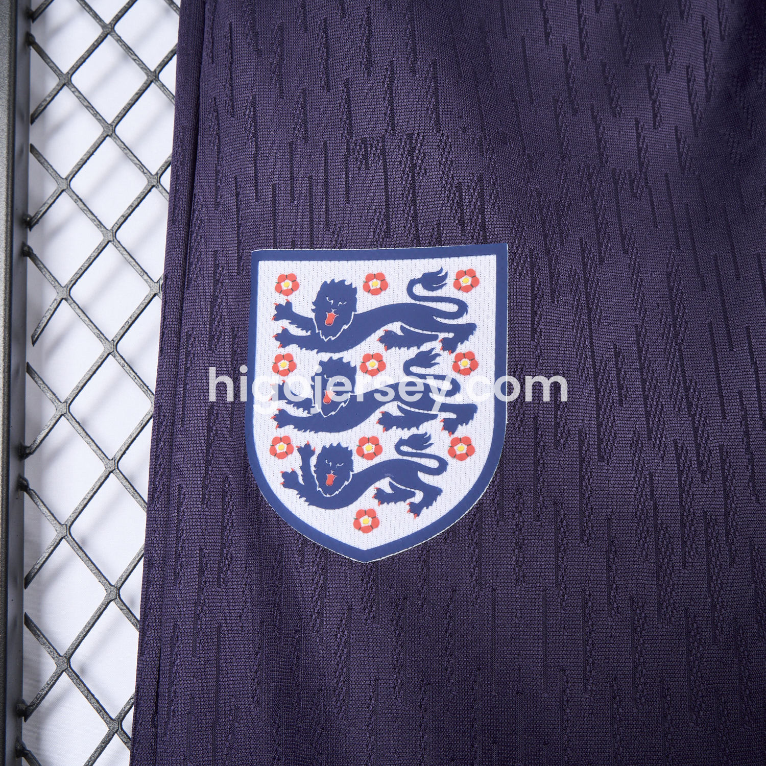 Higojerseys-England 24-25 Deep Purple Training Pants - Player Version