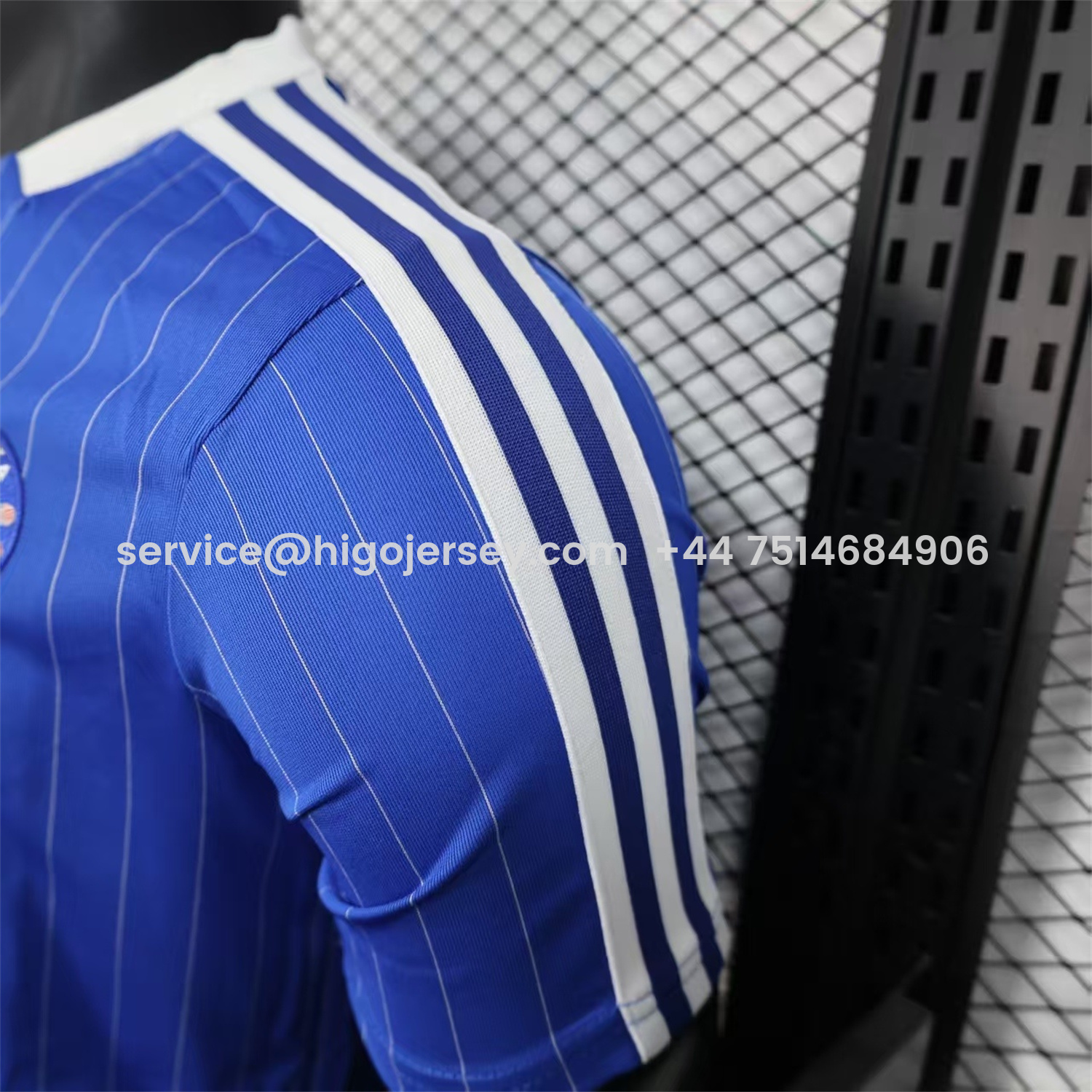 Higojerseys-C.H.E.L.S.E.A 25-26 Icon Range Travel Special Edition Blue Jersey - Player Version