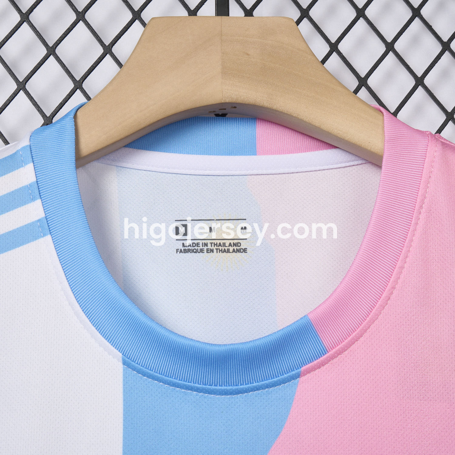 Higojerseys-Messi Career Commemorative Jersey - Fans Version - Argentina INT M.A.M Barcelona - with 10 Special Font