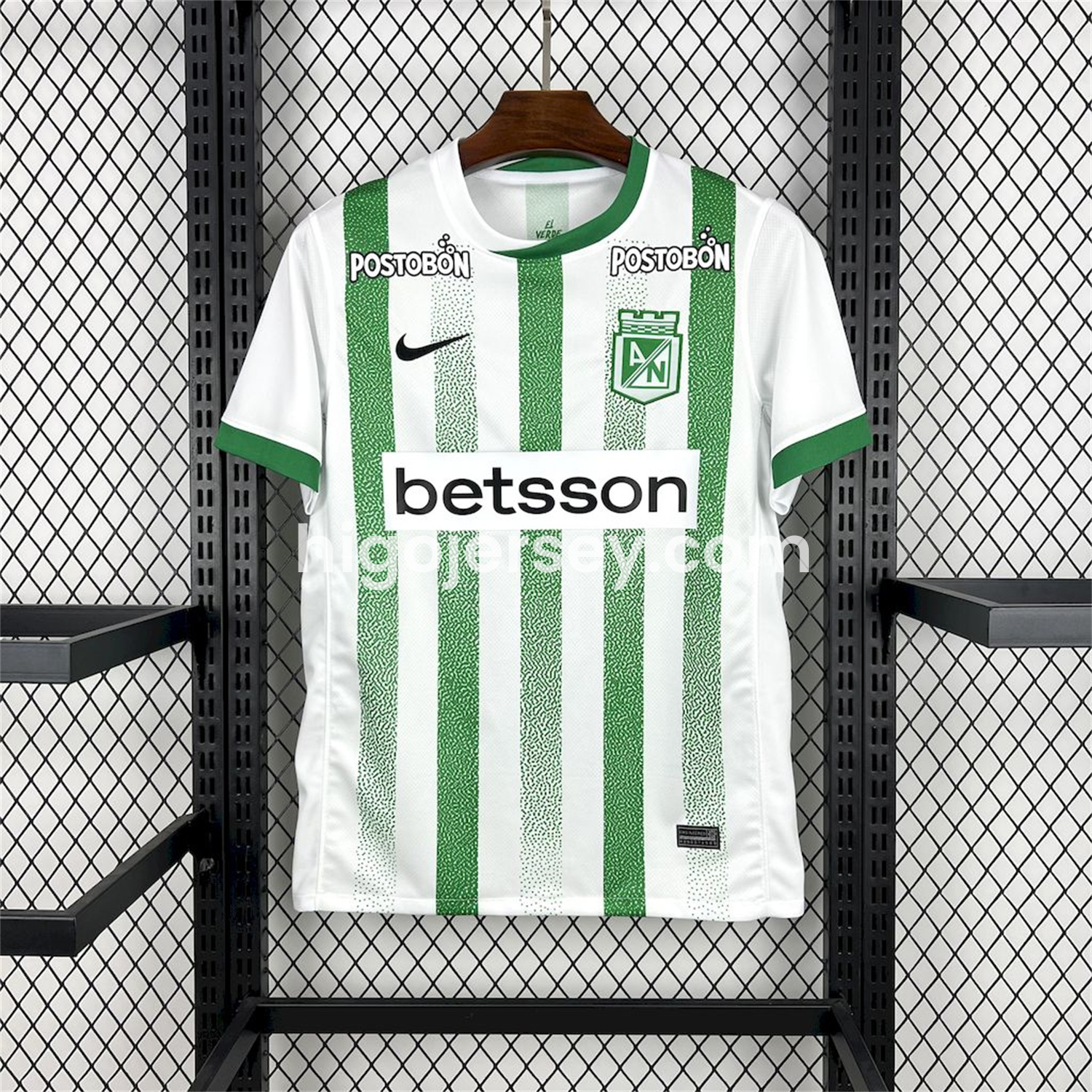 Higojerseys-Atlético Nacional 25-26 Home Jersey - Fans Version