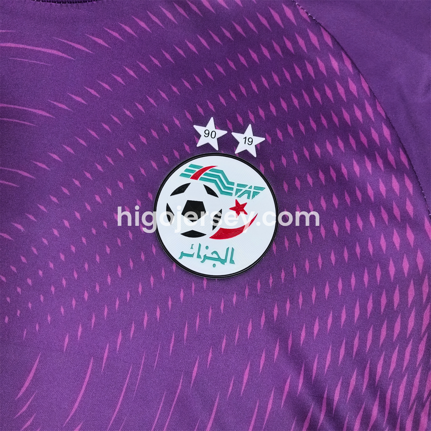 Higojerseys-Algeria 25-26 Purple Goalkeeper Jersey - Fans Version