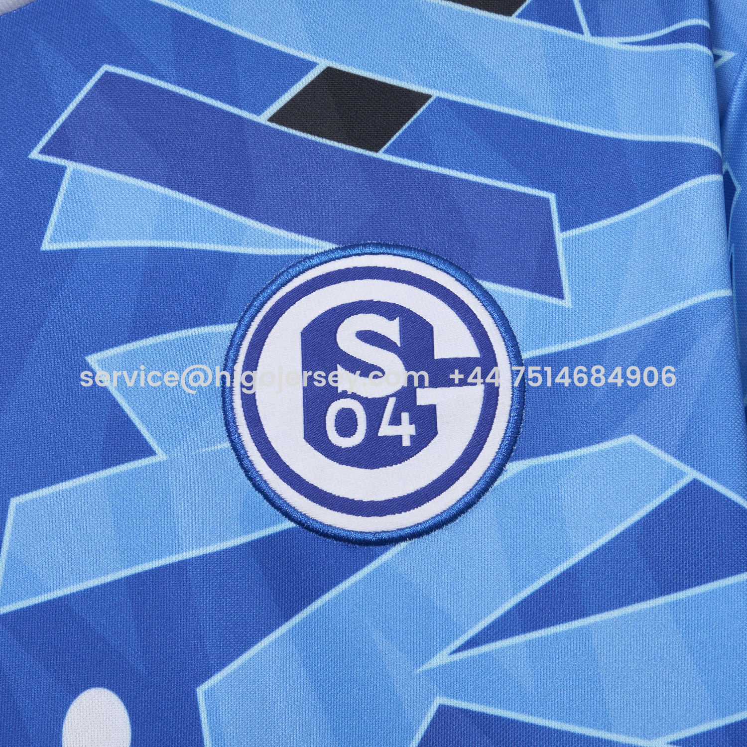 Higojerseys-Retro Schalke 04 1992-93 Home Jersey