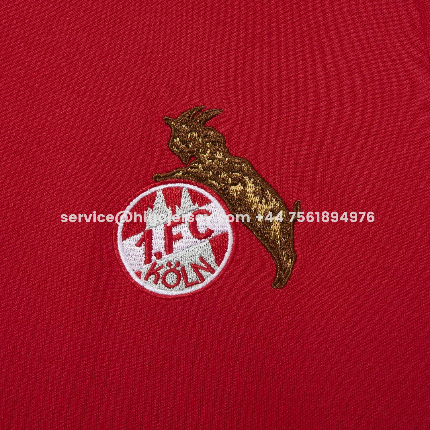 Higojerseys-Retro 1. FC Köln 1977-78 Home Red Jersey