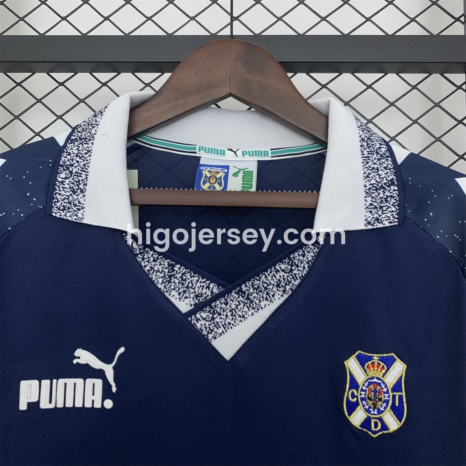 Higojerseys-Retro Tenerife 1997-98 75th Anniversary Away Jersey