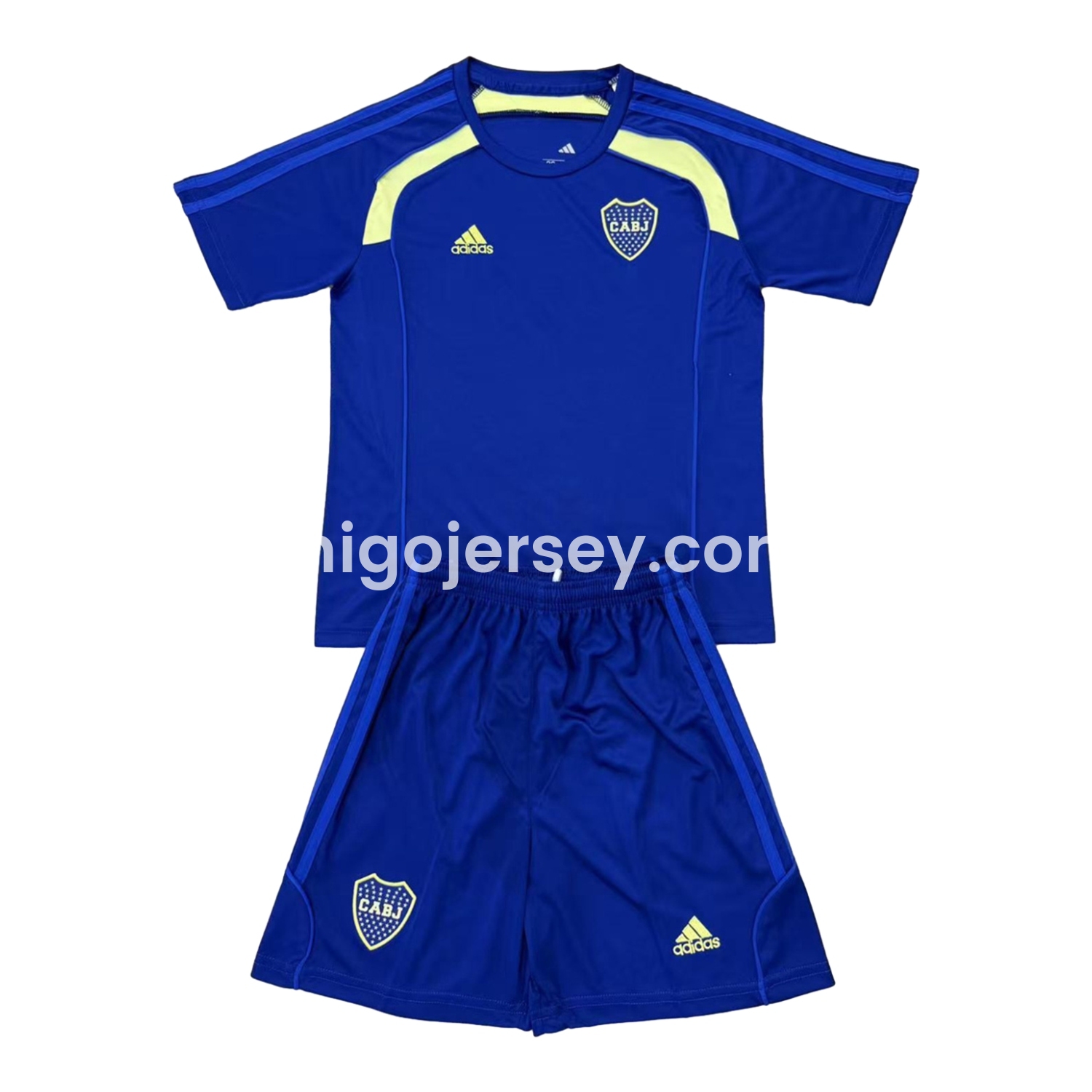 Higojerseys-Boca Juniors 25-26 Urban Purist Throwback Blue Men's Adult Jersey Set - Fans Version