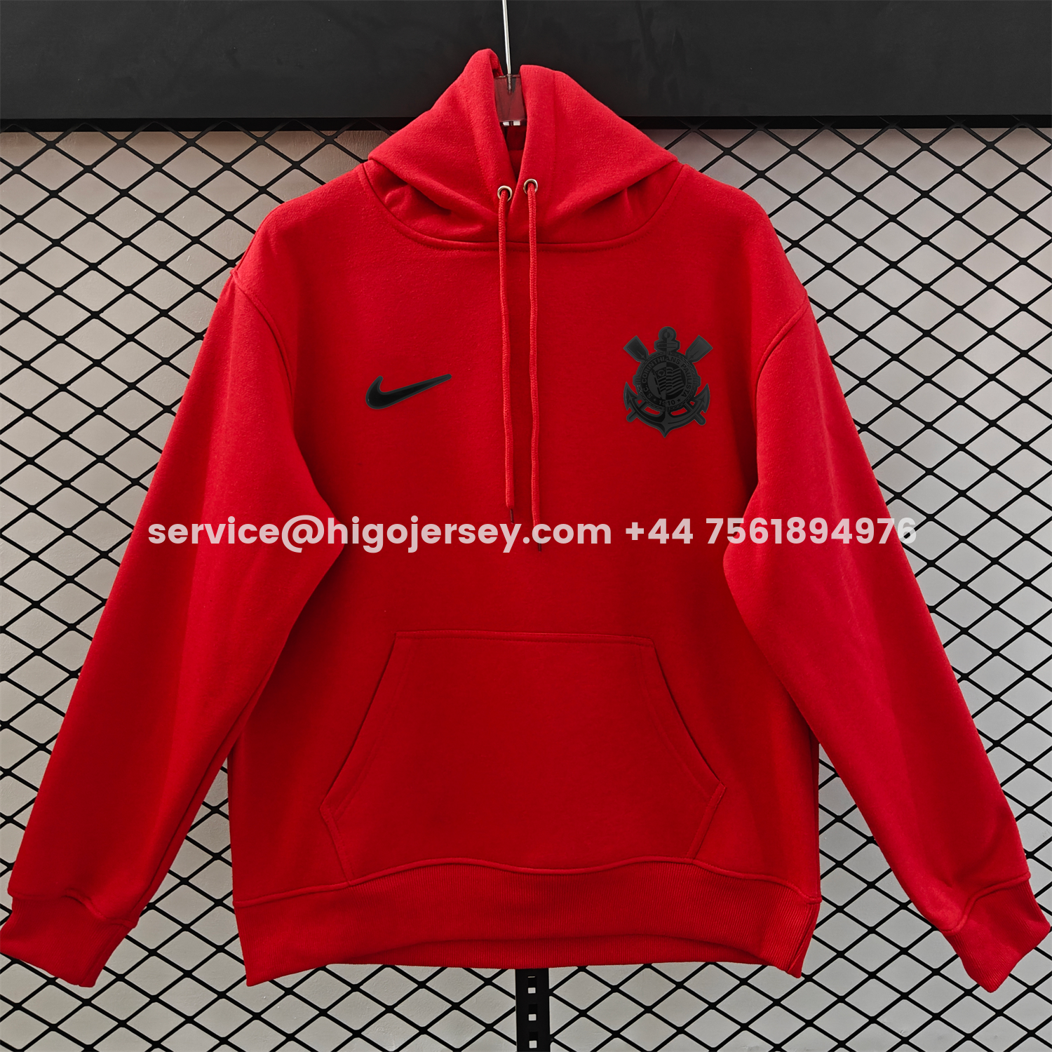 Higojerseys-Corinthians 25-26 Originals Terrace Black Icon Unisex Pullover Hoodie